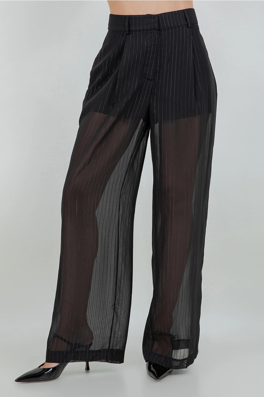 Mesh Tailored Trousers