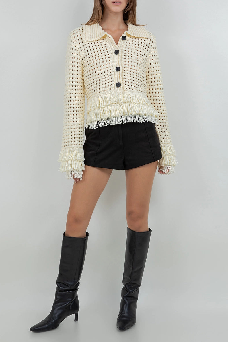 Lemon Knit Top