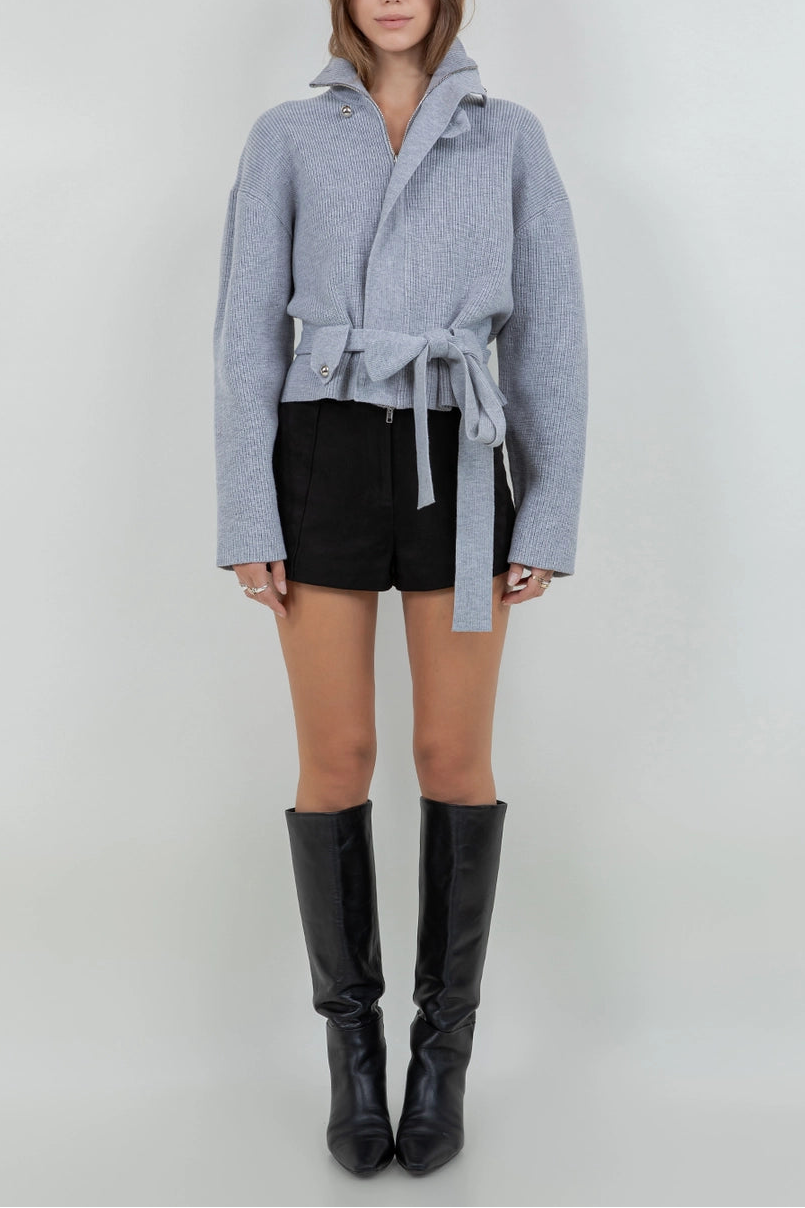 SCULPTED KNIT JACKET