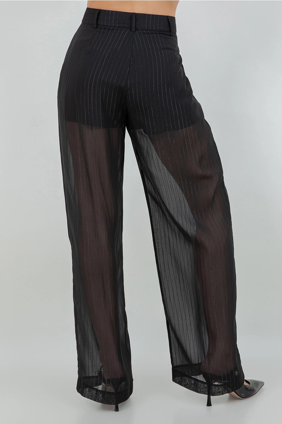 Mesh Tailored Trousers