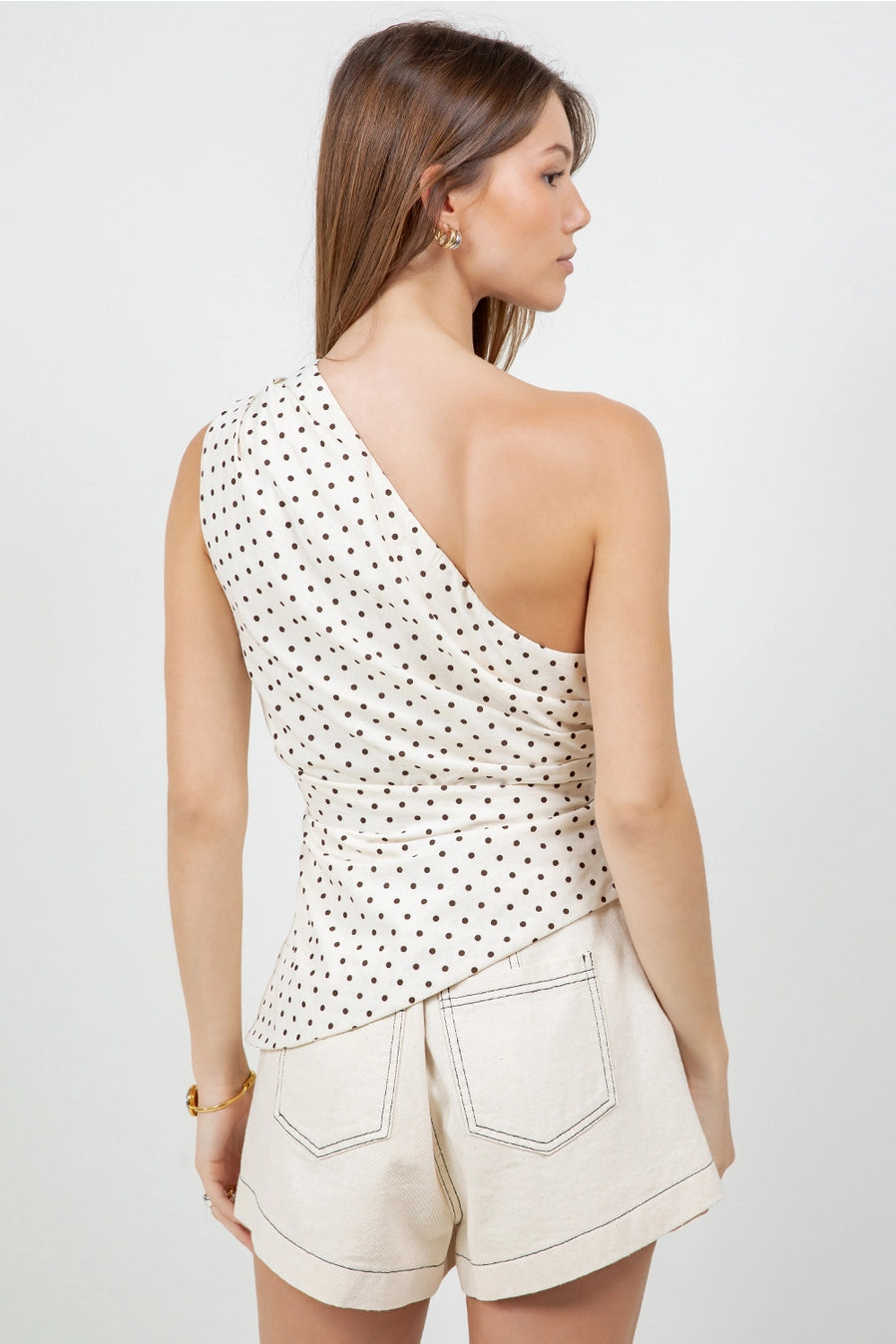 THE ASYM POLKA DOT TOP
