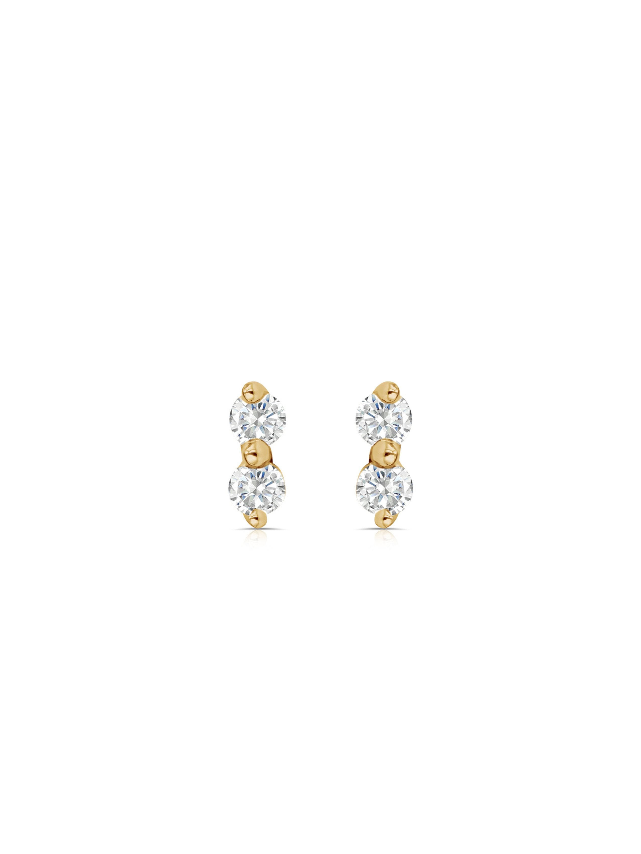 INFINITY DIAMOND STUDS