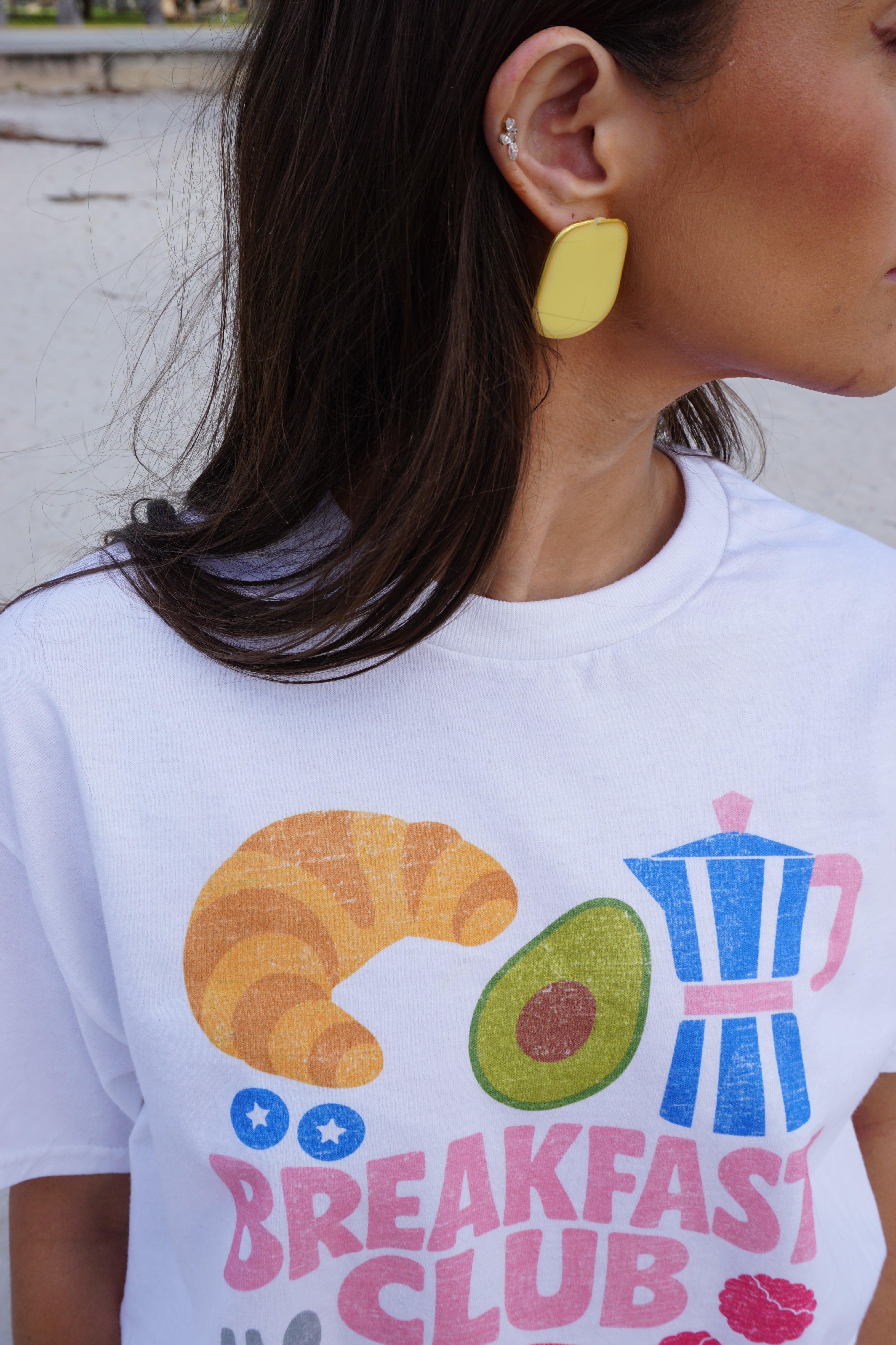 Mini Lemon Stud Earrings