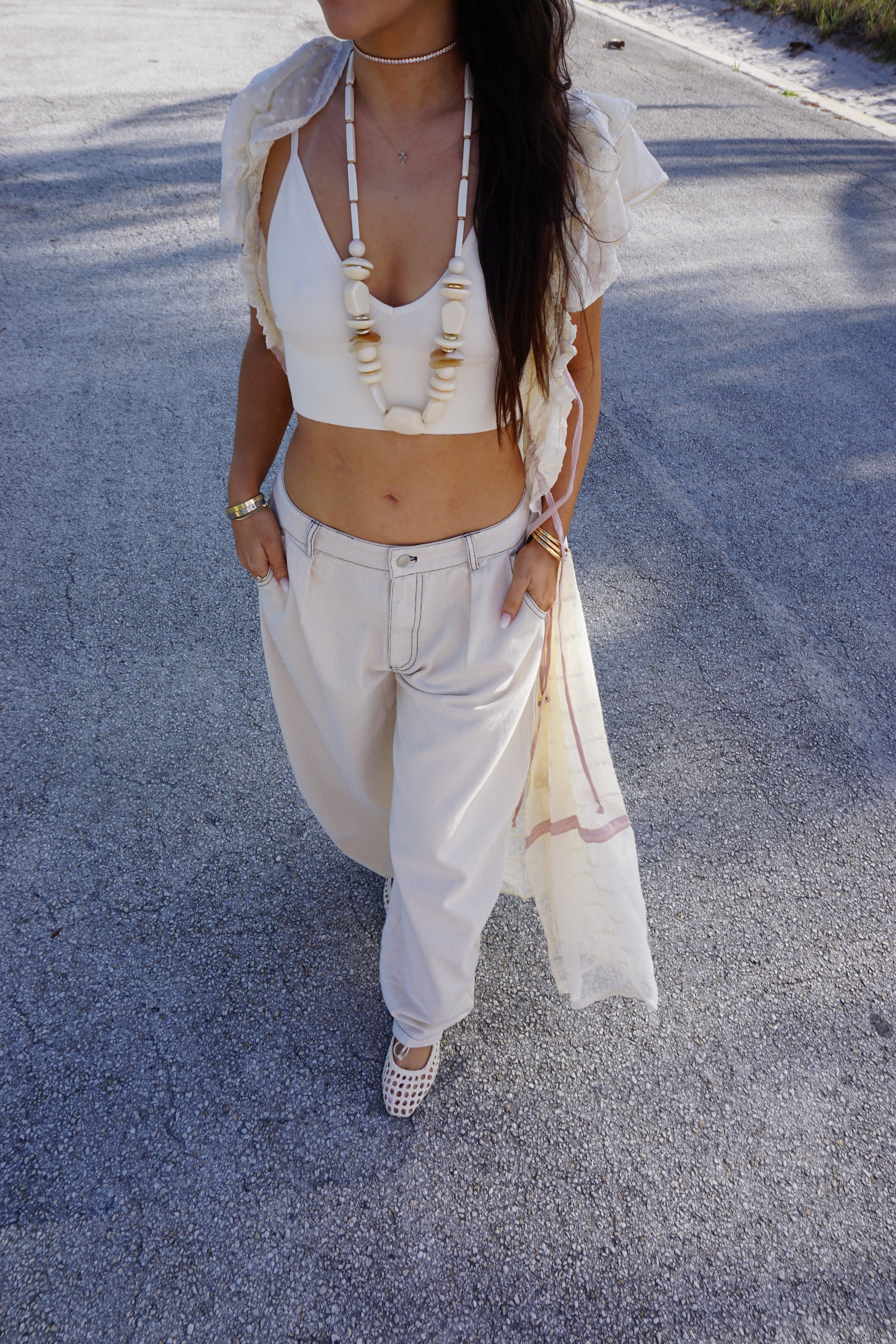 Baby Doll Tie Top
