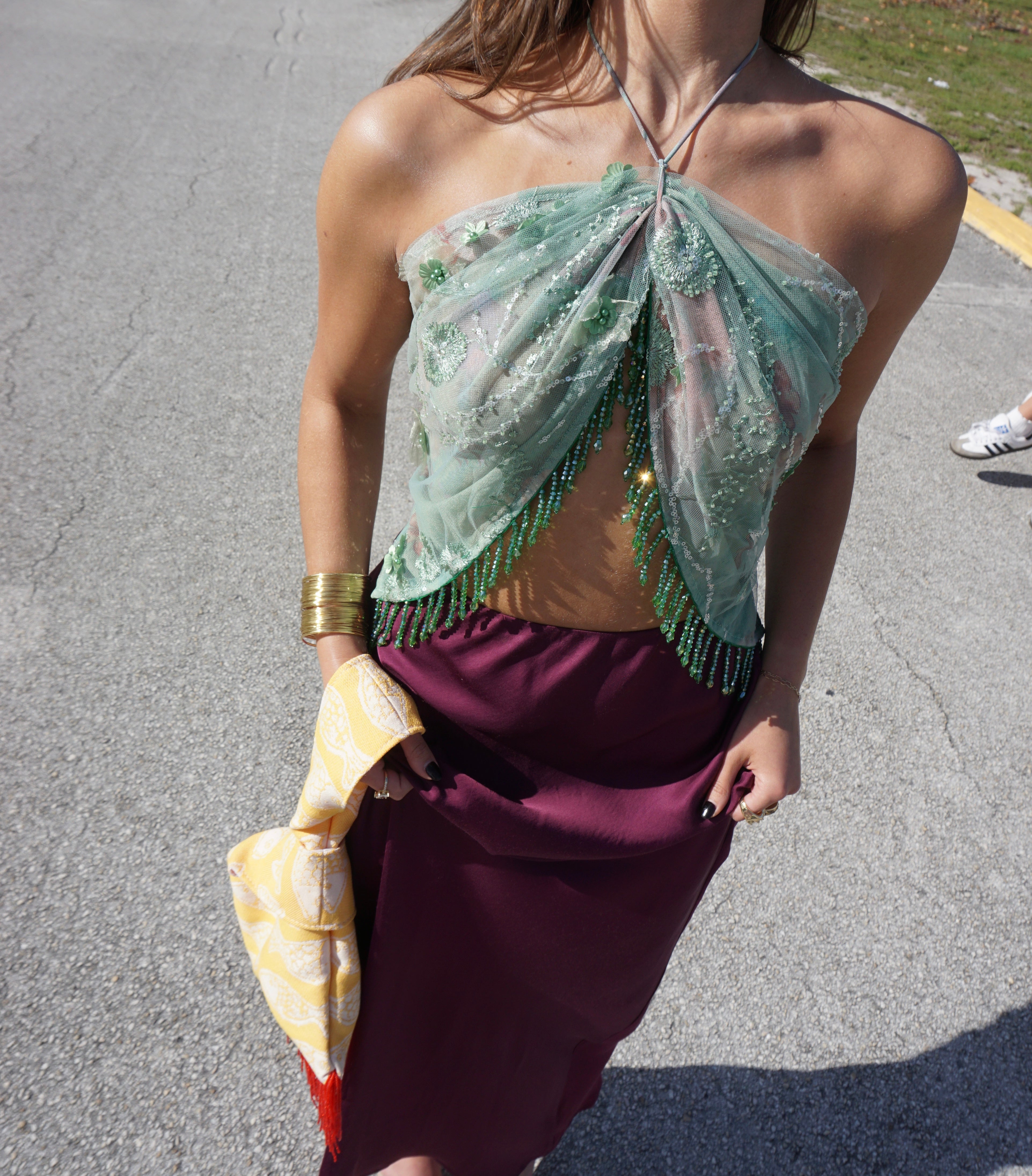 Verde Halter Top- LOW STOCK