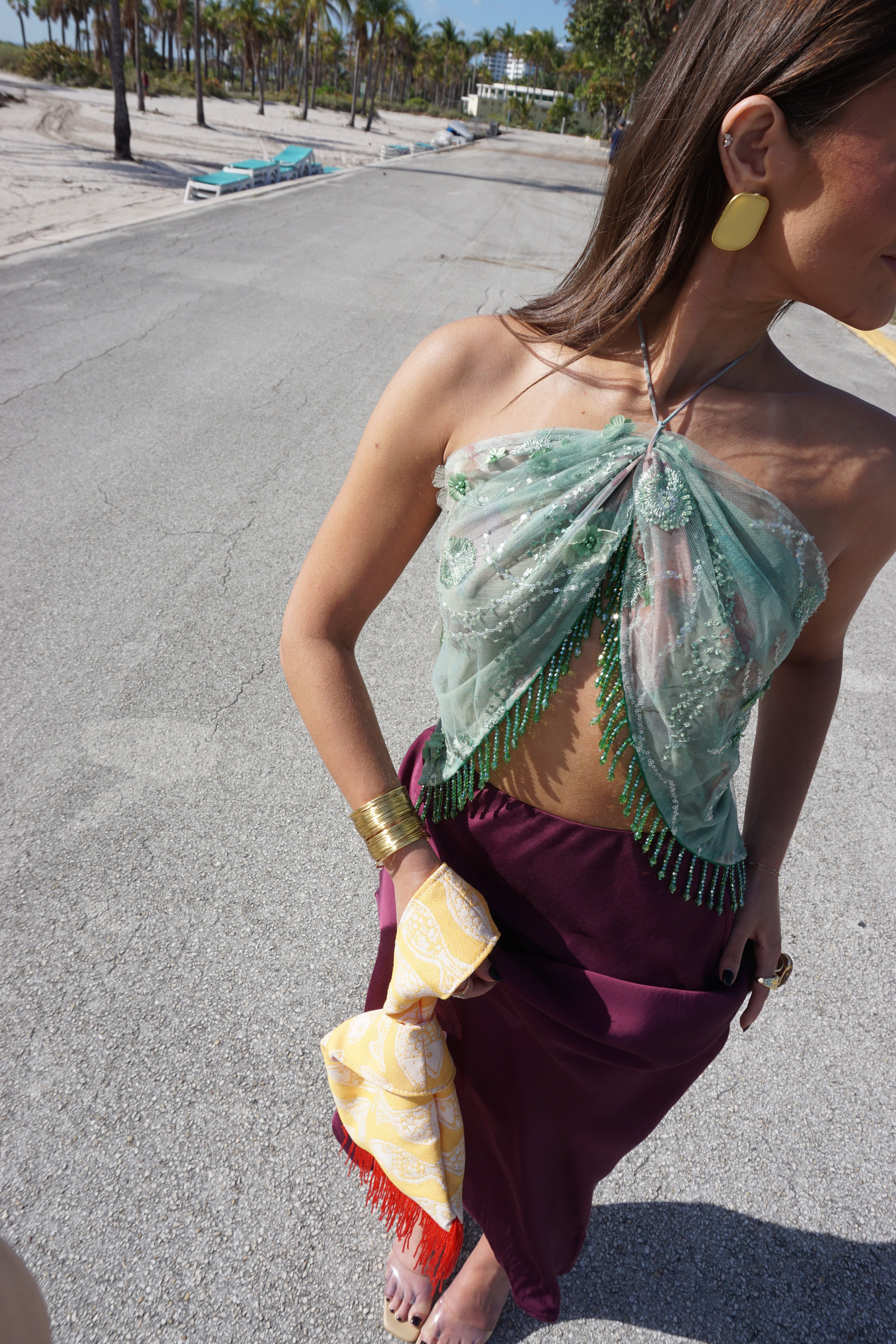 Verde Halter Top- LOW STOCK