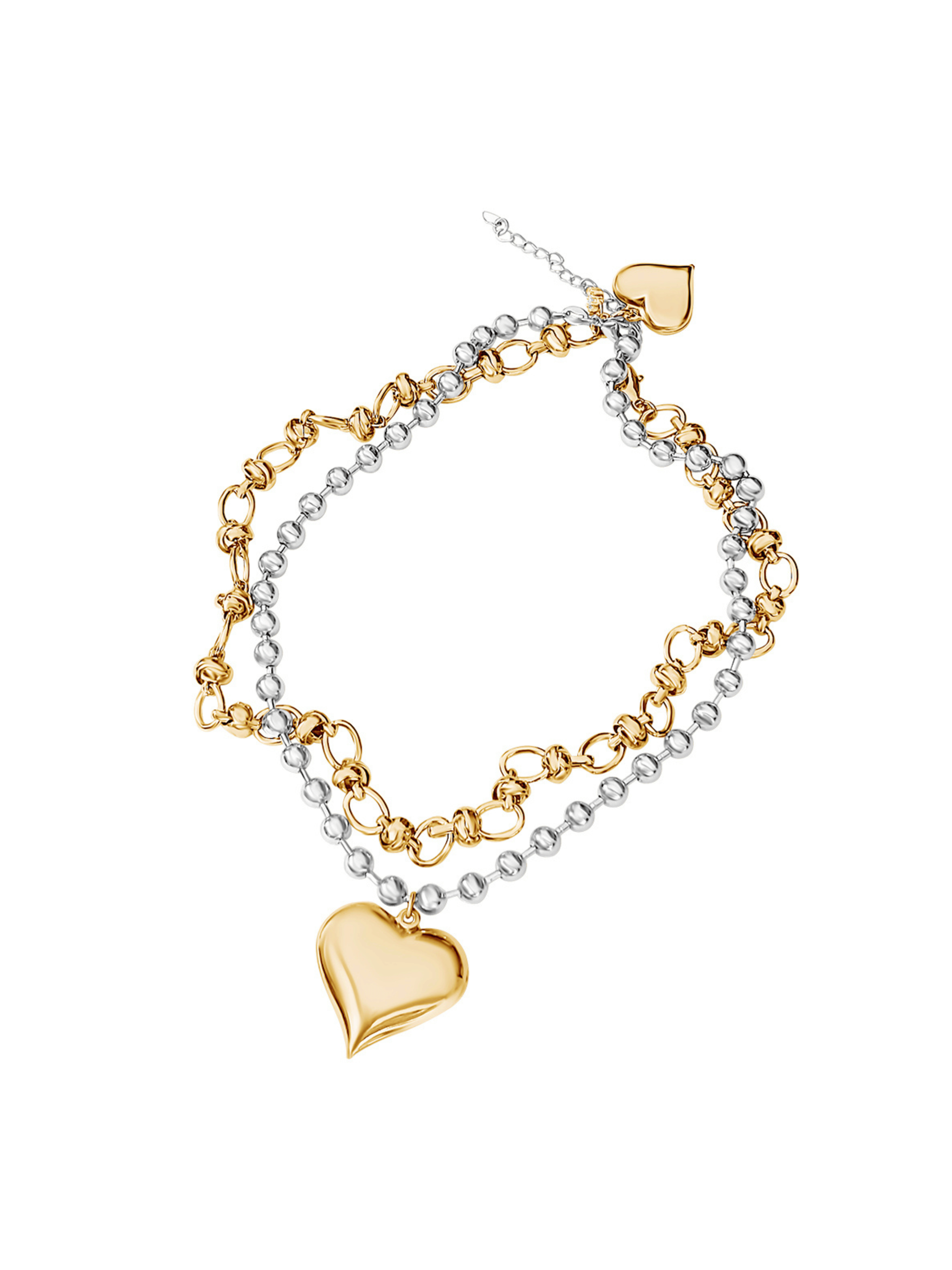 HEART OF GOLD NECKLACE SET