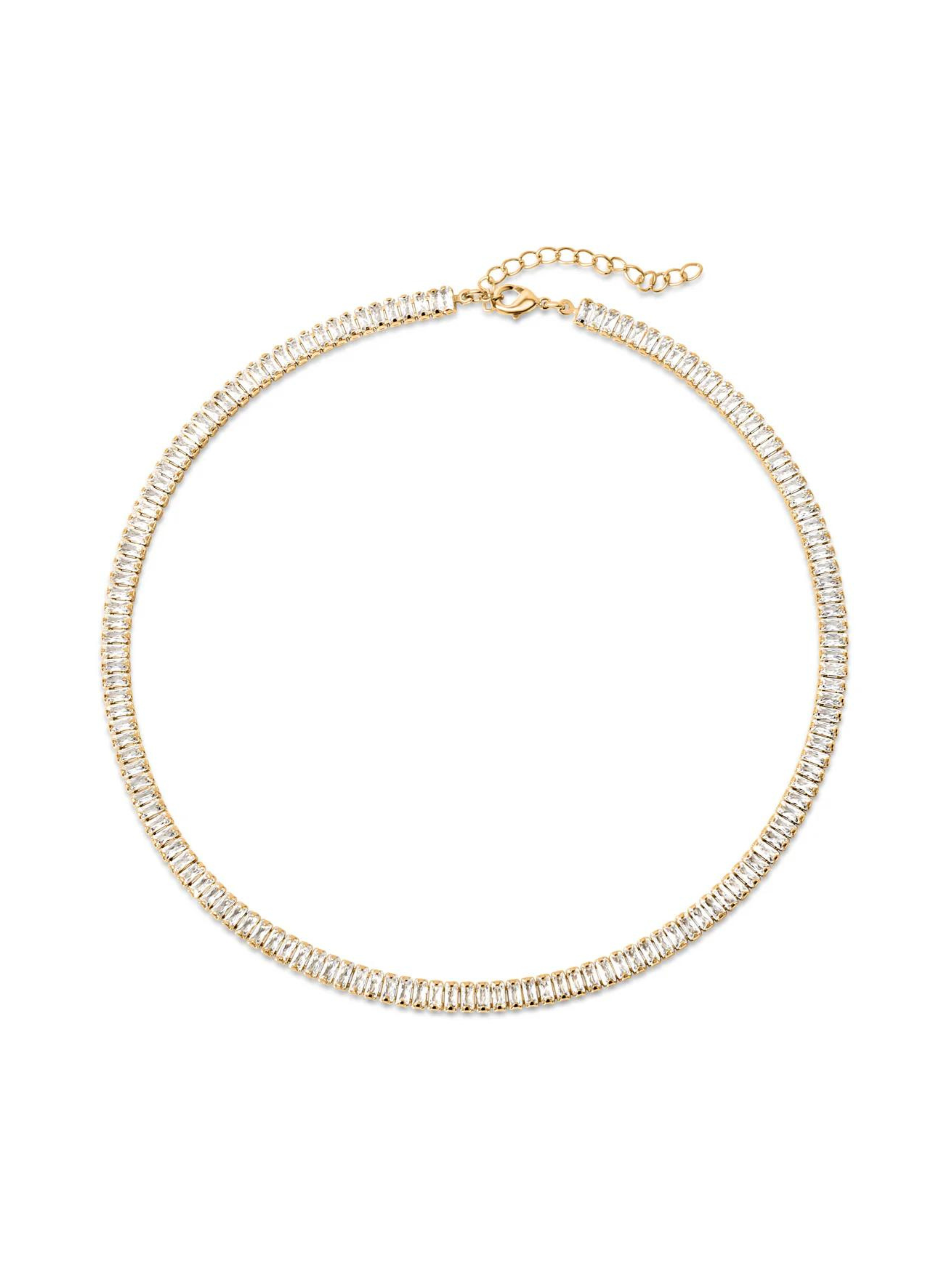 BAGUETTE TENNIS CHOKER