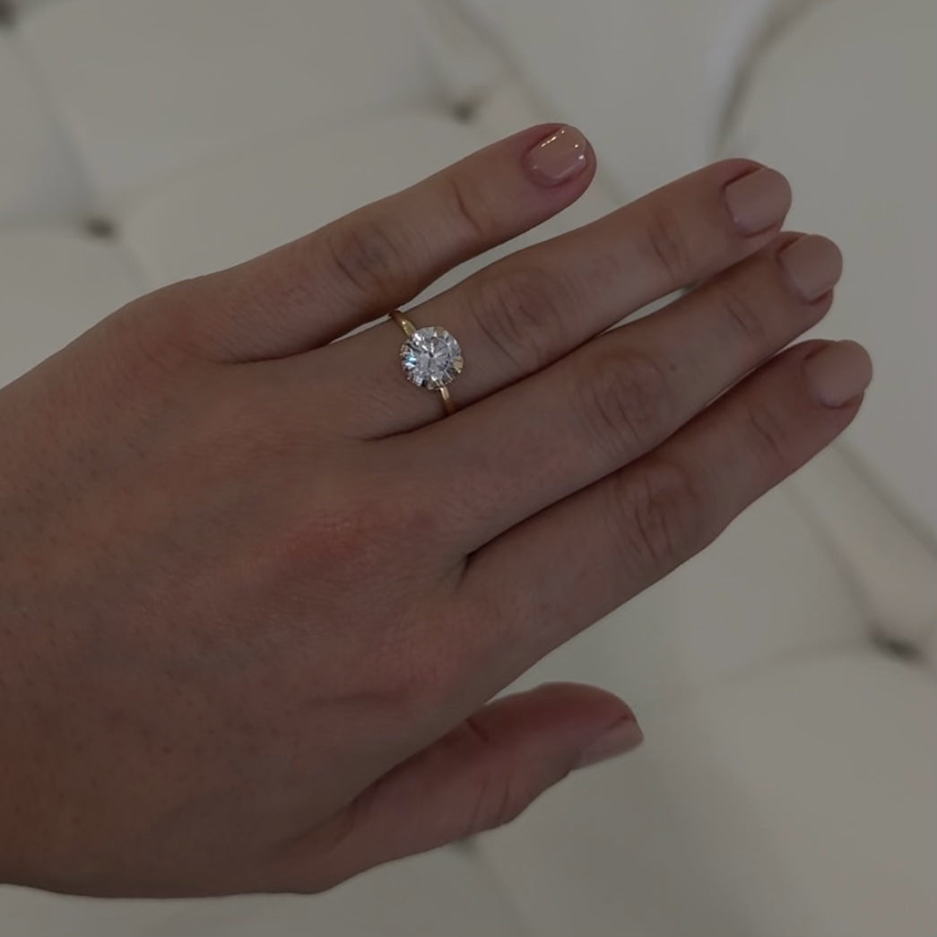 Big single 2025 diamond ring
