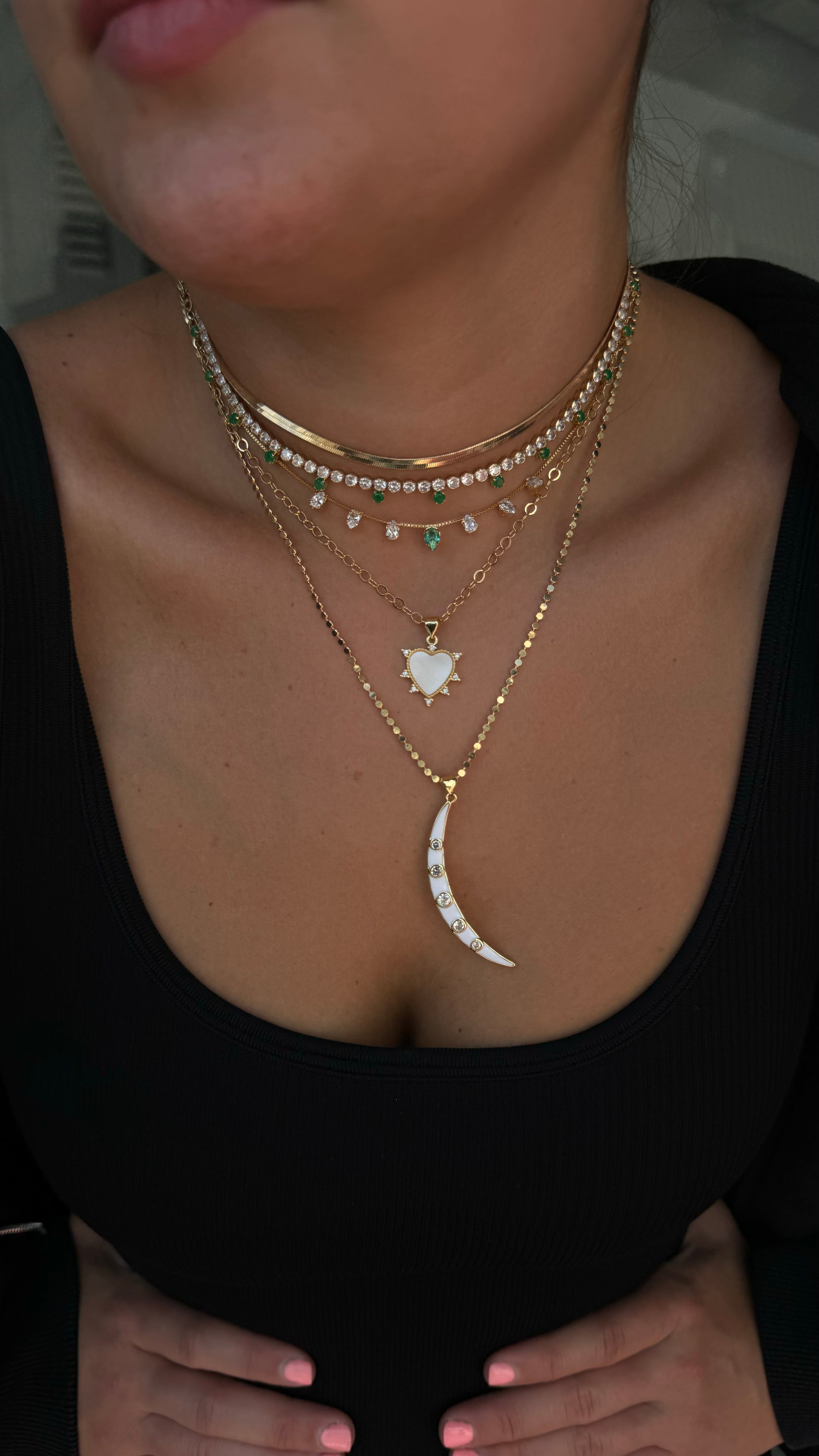 Half Moon Necklace