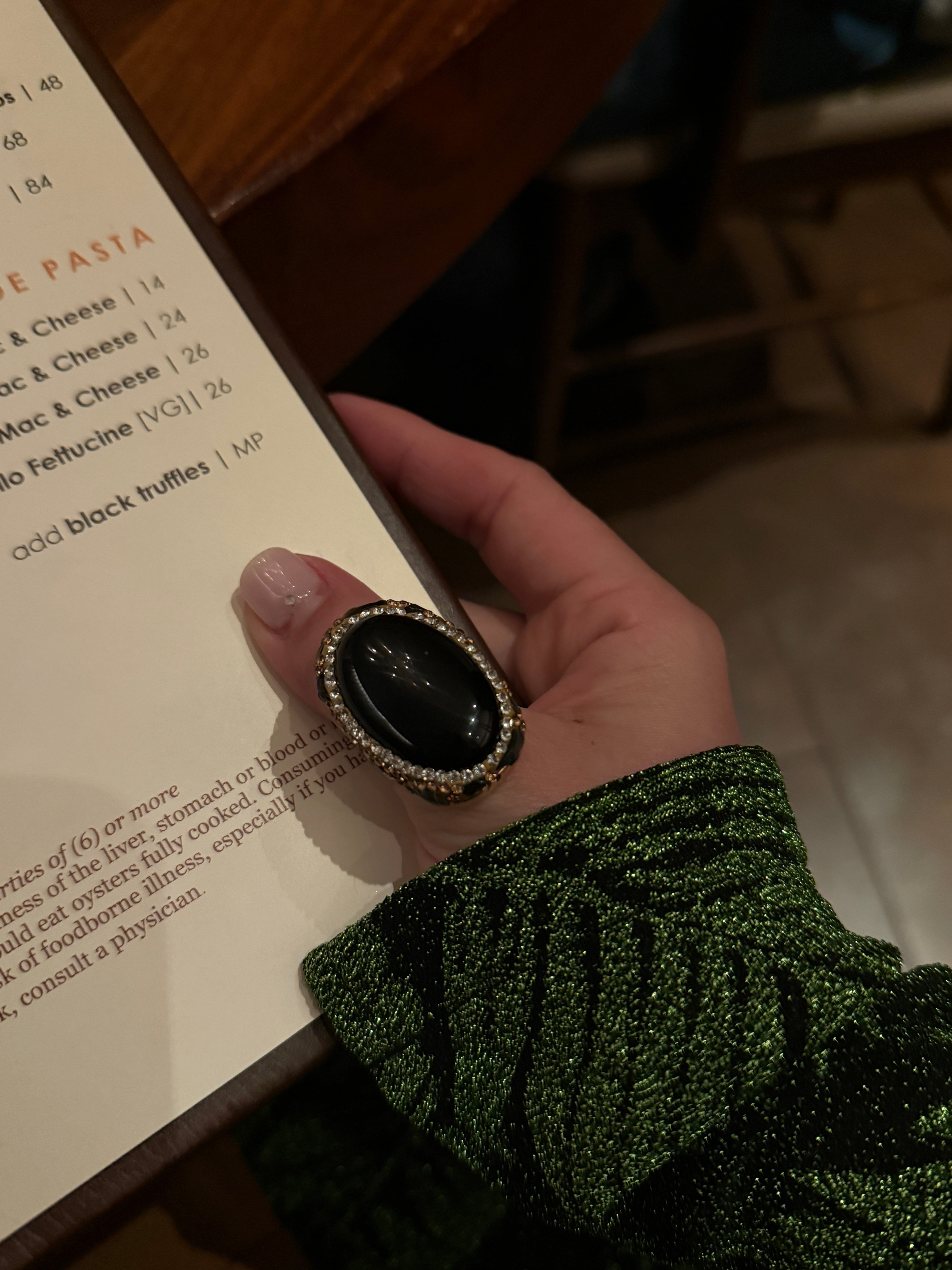 MIDNIGHT MARA RING