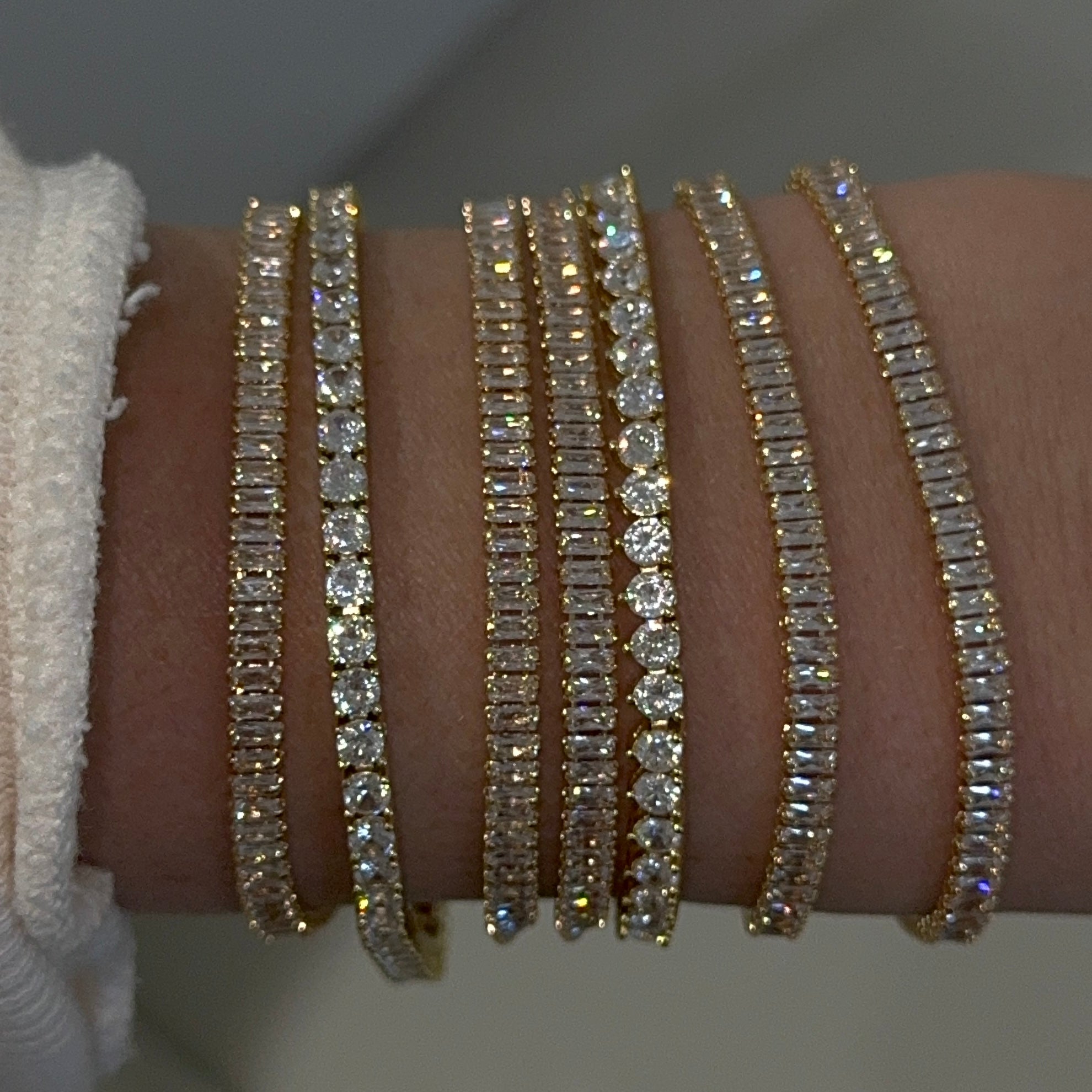 BAGUETTE KRYSTAL BRACELET