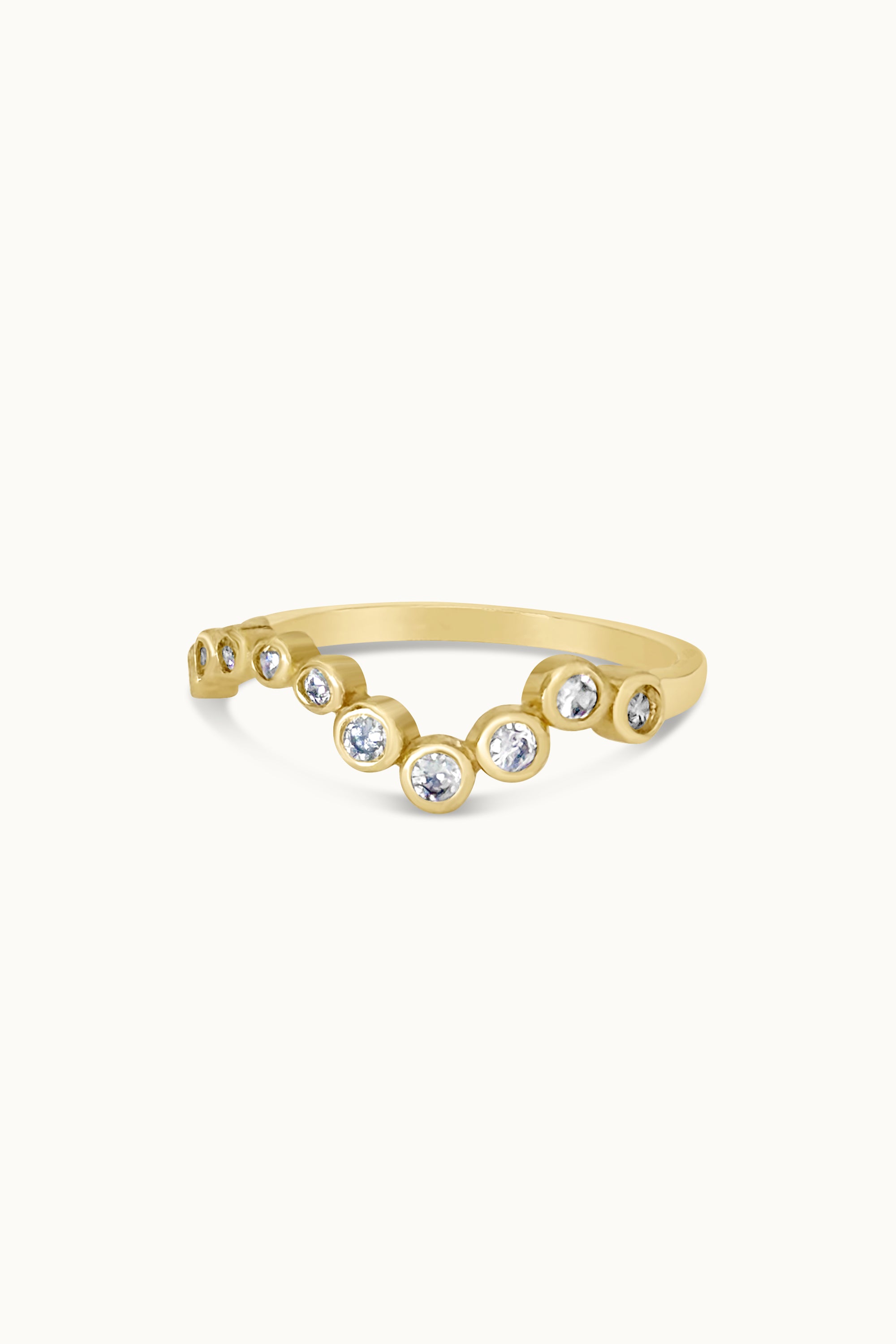 KRYSTAL WAVES RING