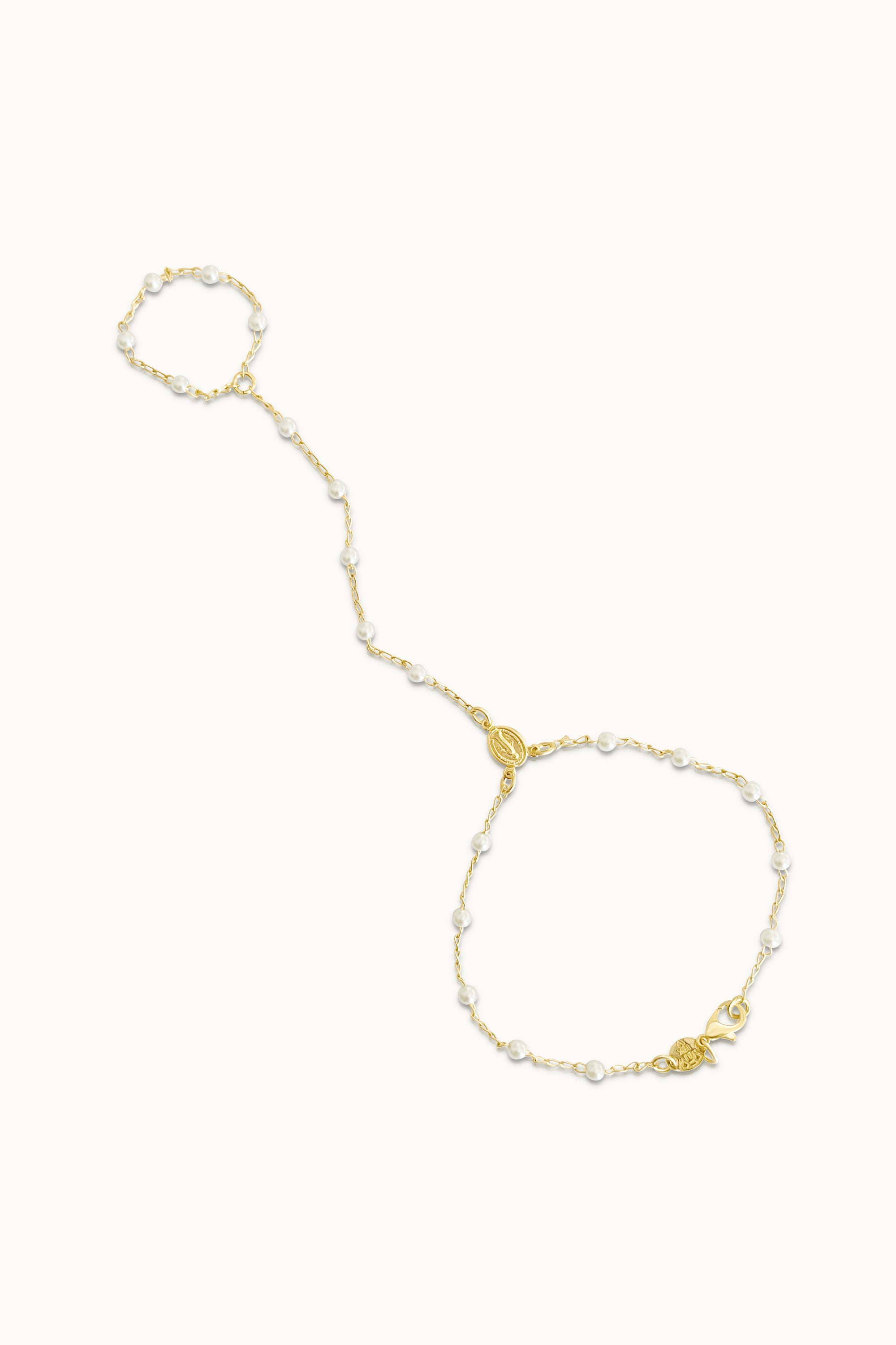 PEARL CHARM HAND CHAIN