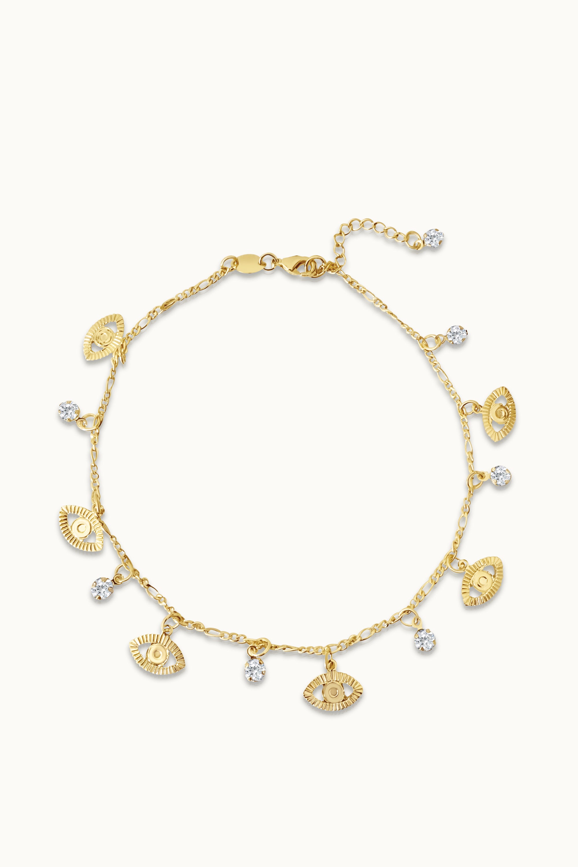 GOOD VIBES CHARM ANKLET