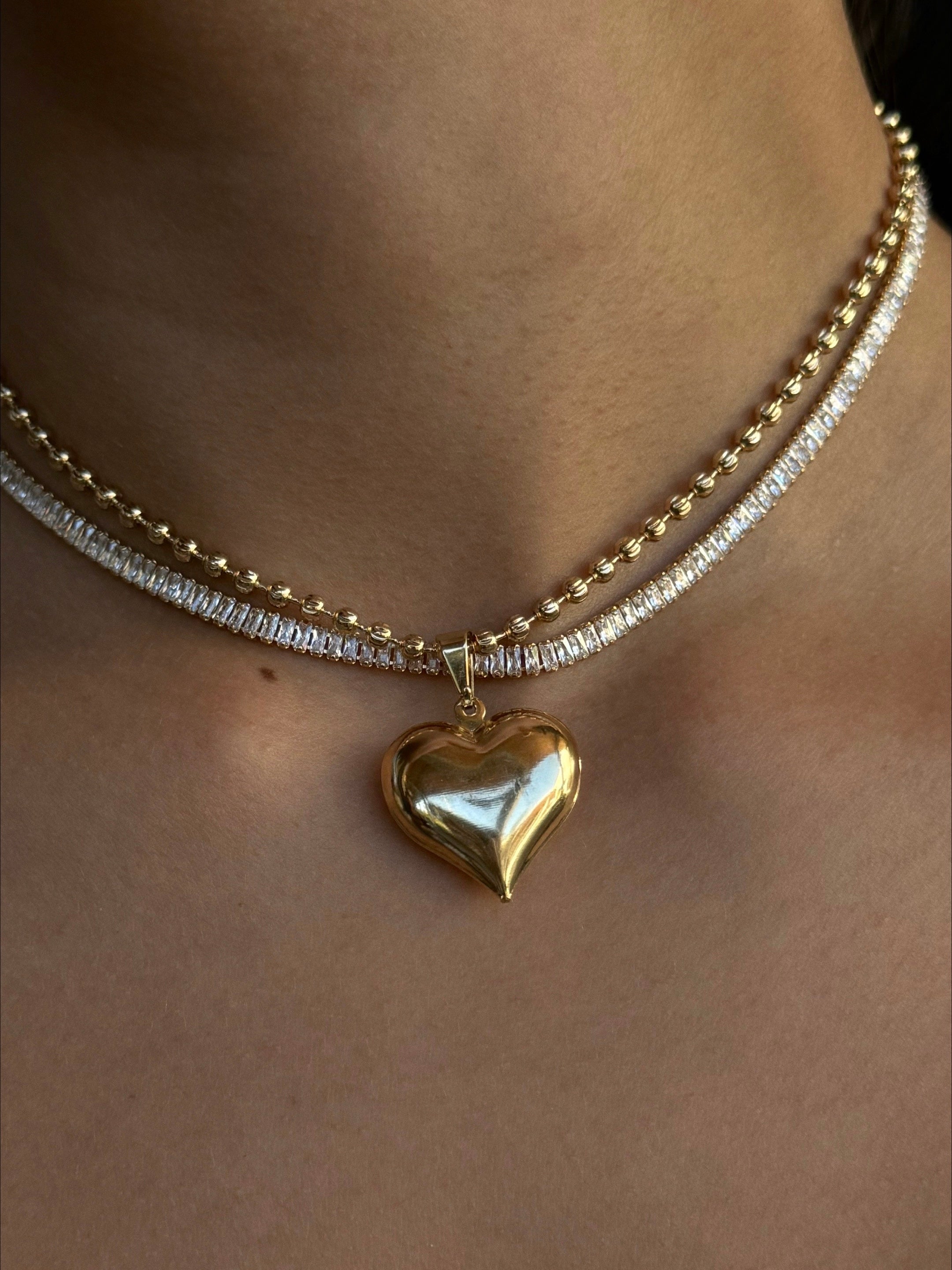 BAGUETTE TENNIS CHOKER