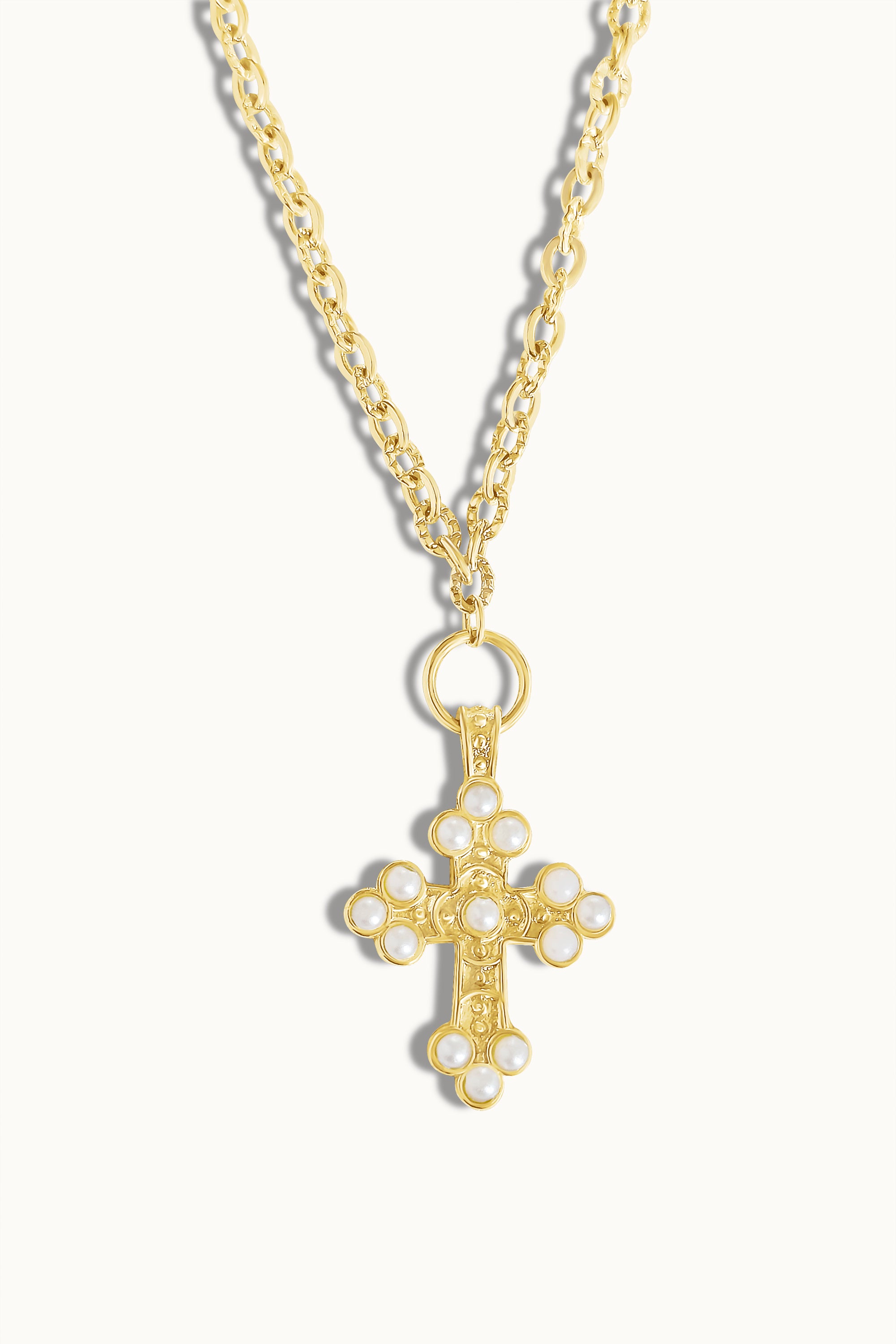 VINTAGE CROSS NECKLACE