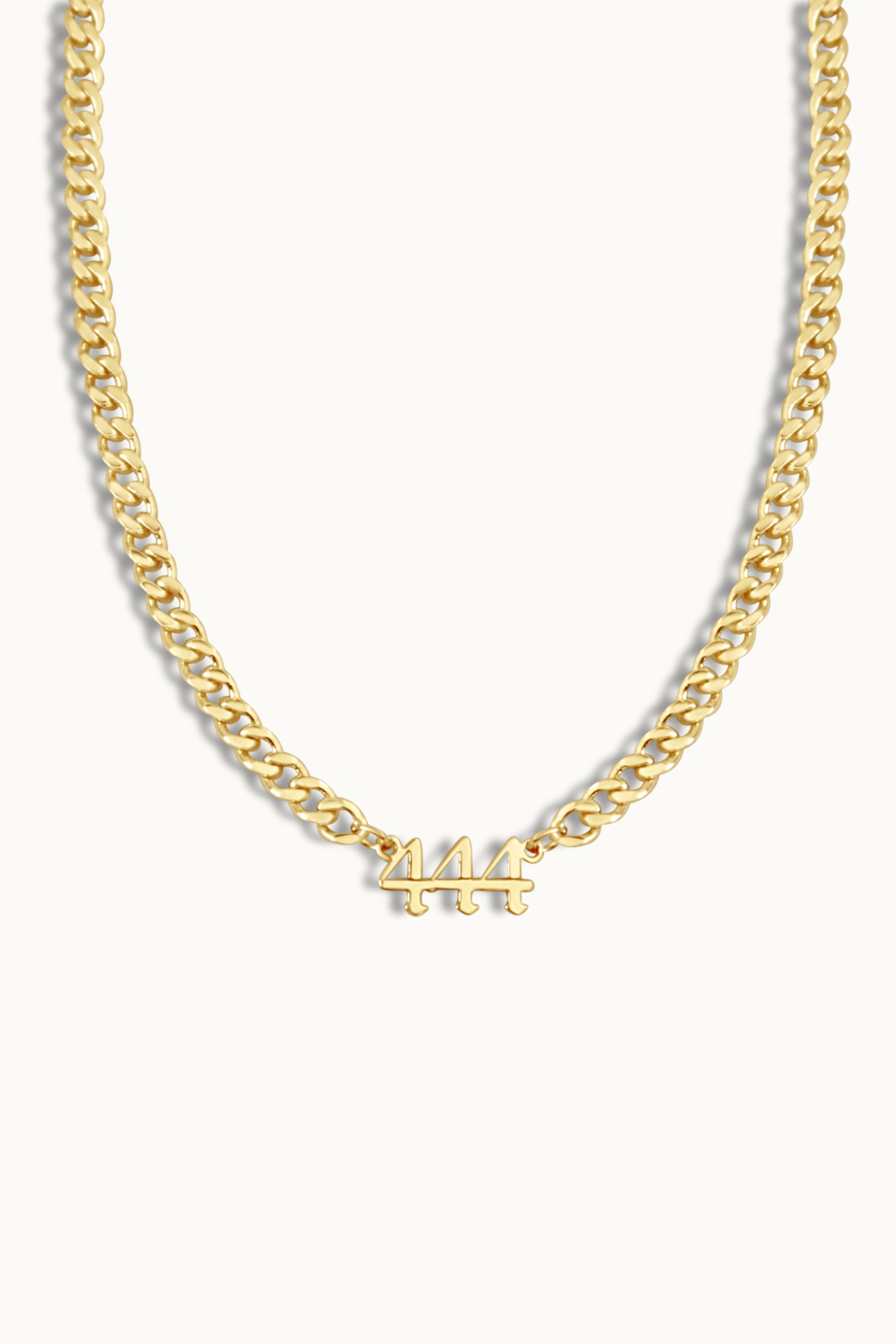ANGEL NUMBER 444 NECKLACE