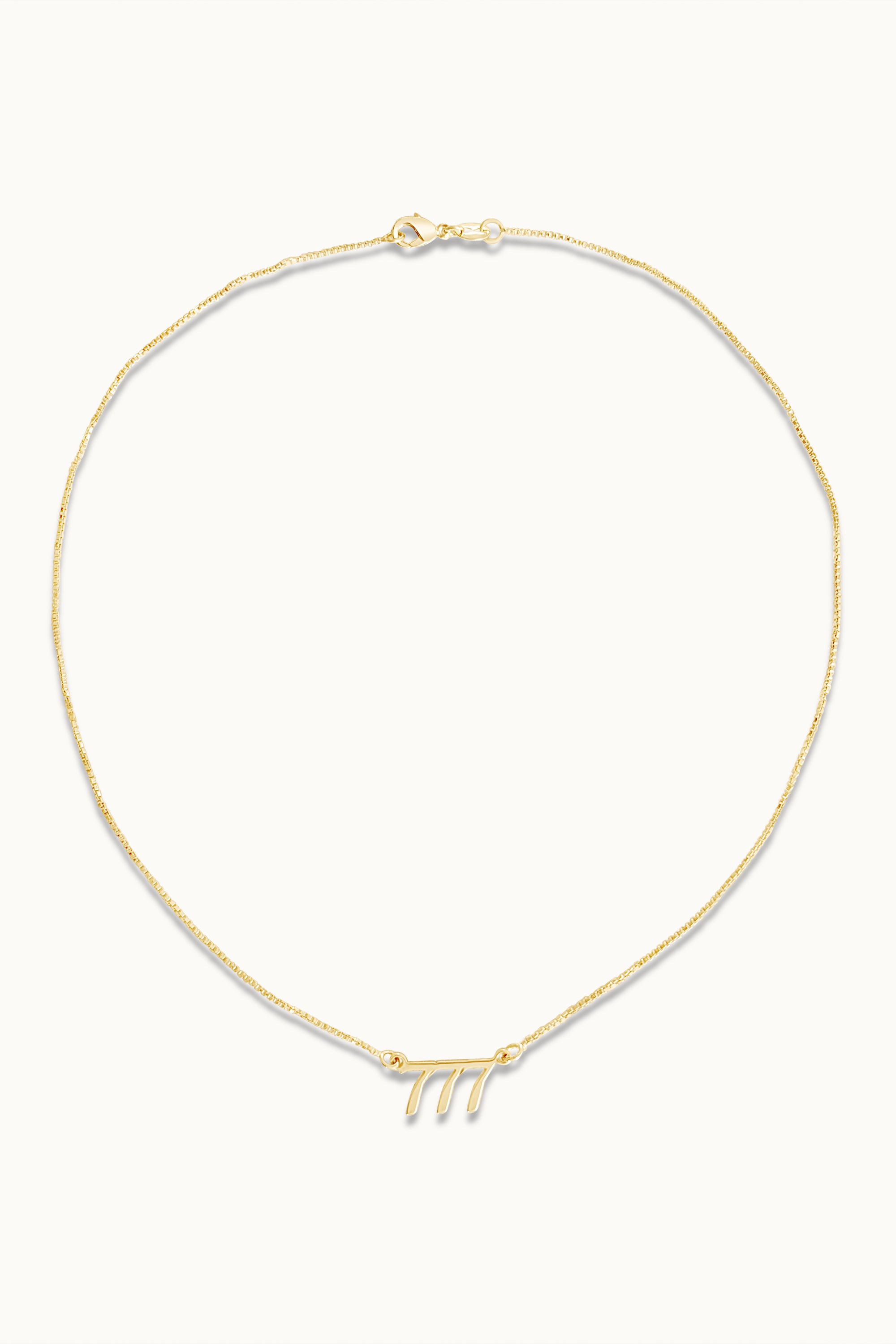LUCKY 777 NECKLACE