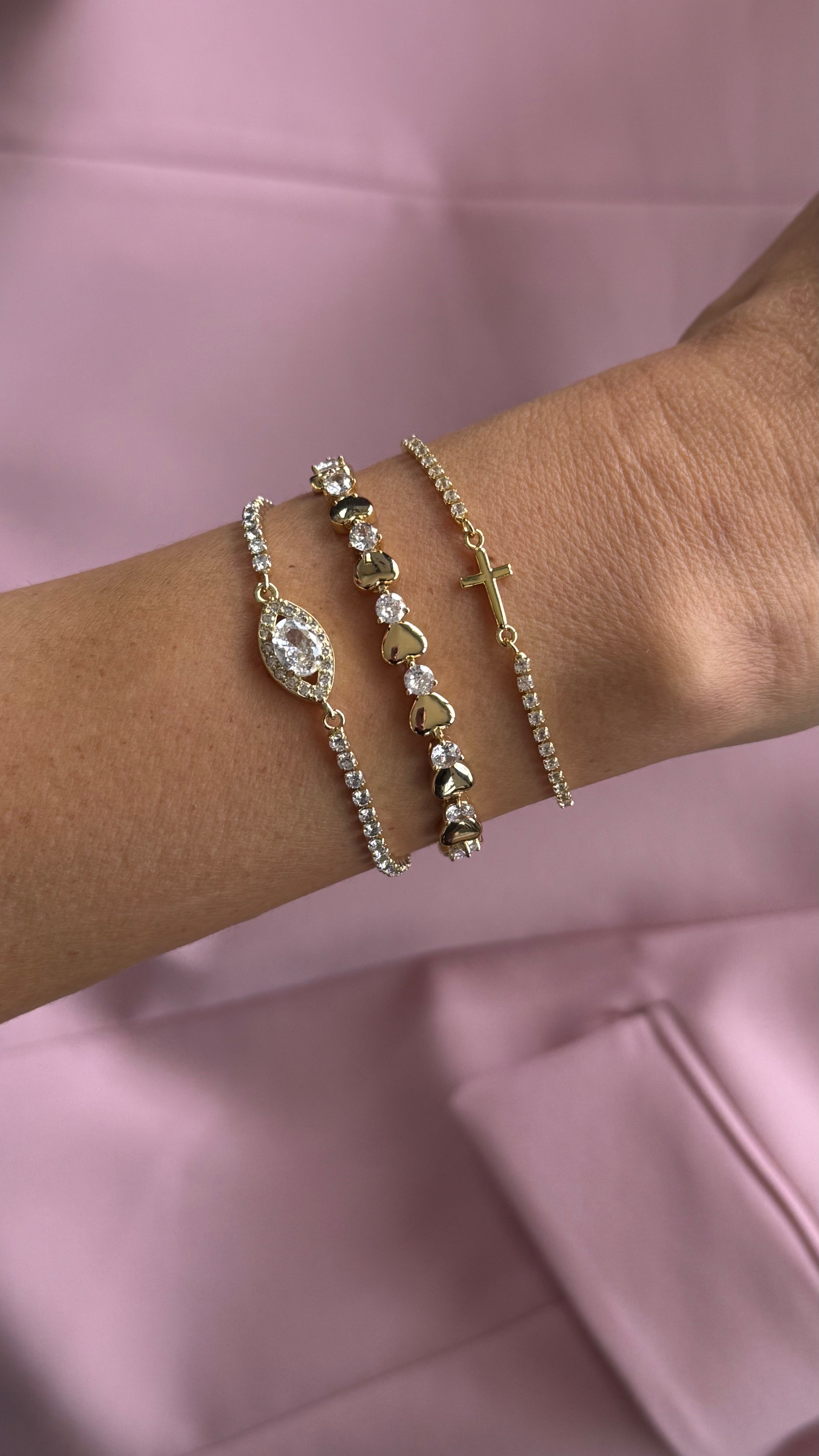 CUPID TENNIS BRACELET