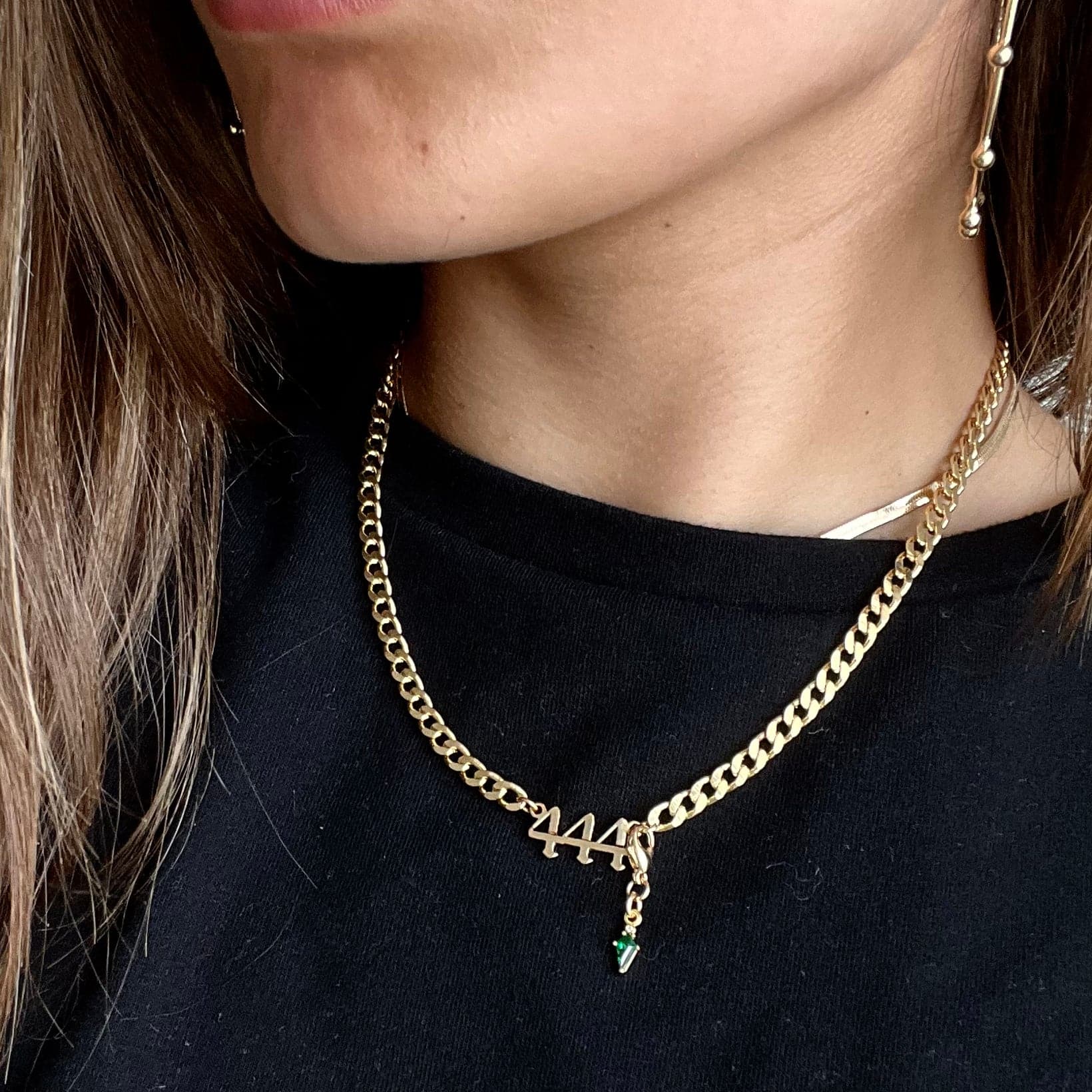 ANGEL NUMBER 444 NECKLACE