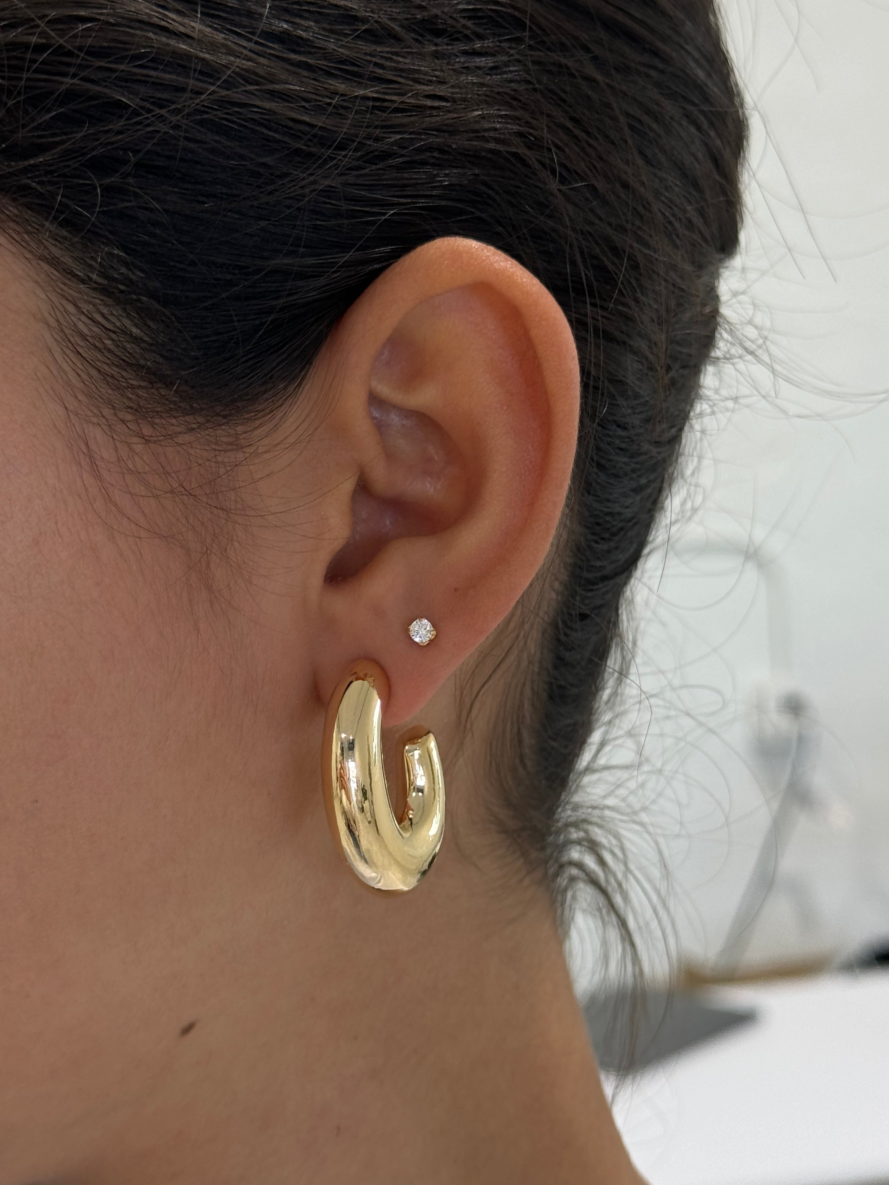 Thick Ass Oval Hoops