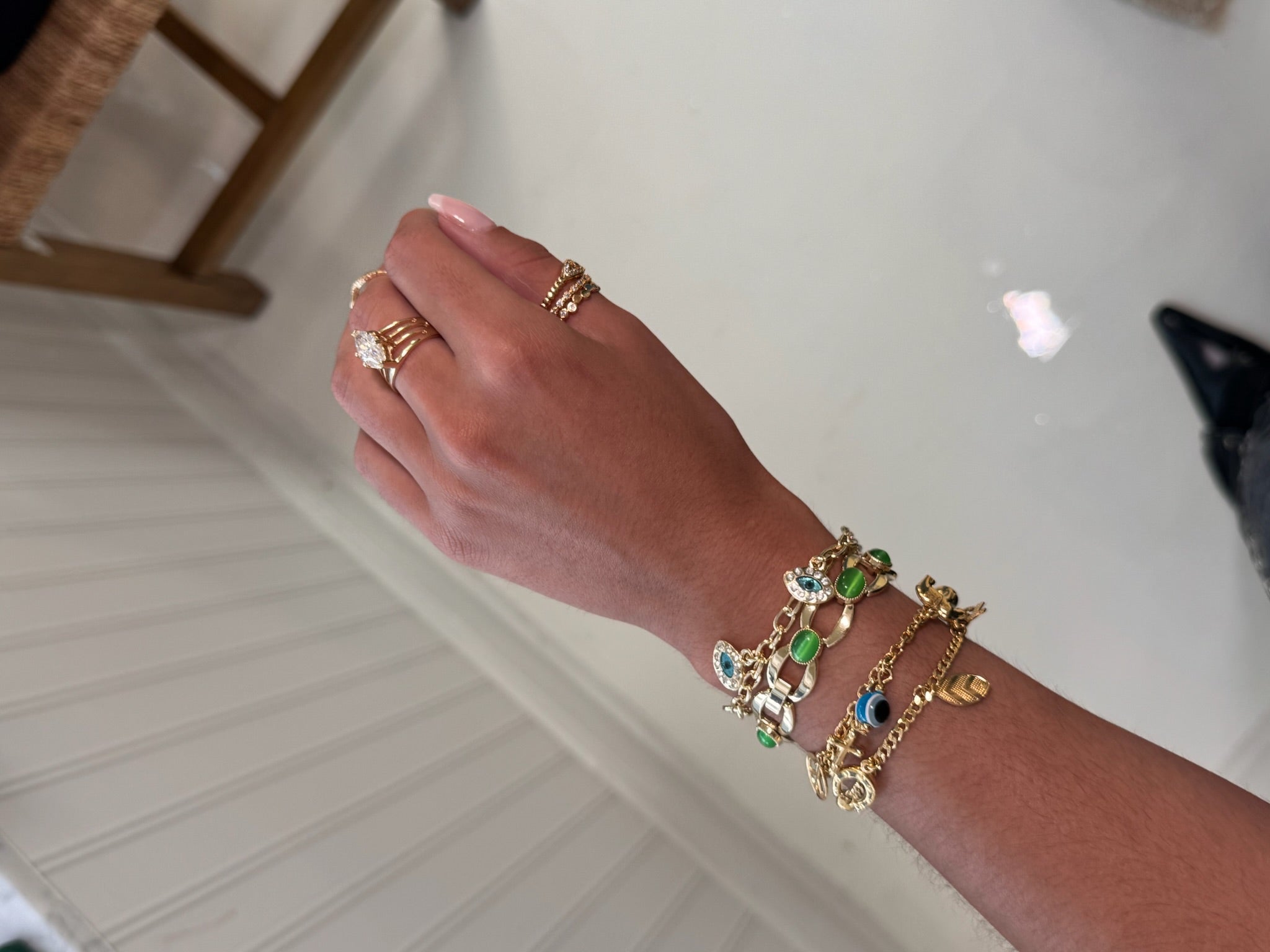 SHES SO LUCKY CHARM BRACELET