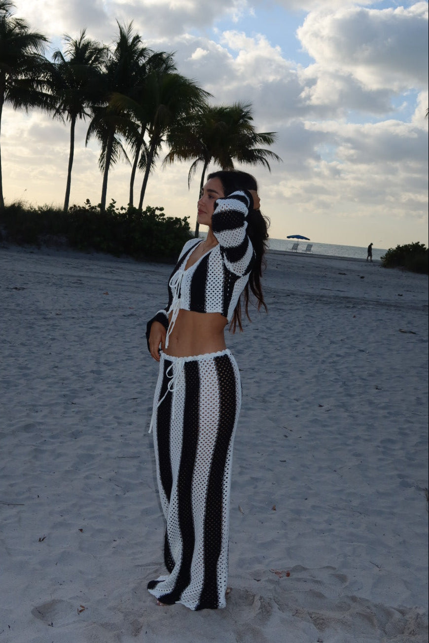 Stripe Crochet Set