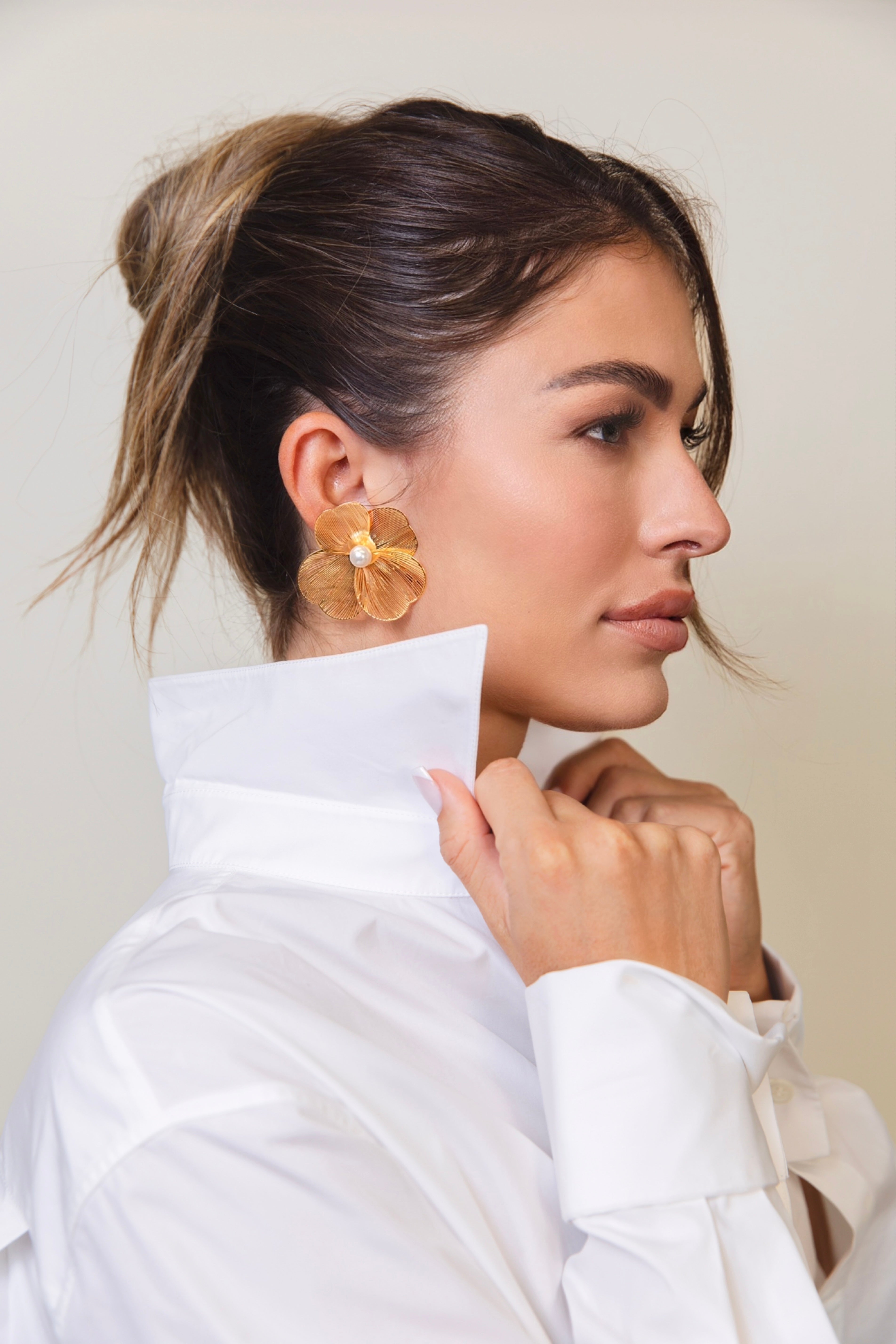 GOLD BLOOM EARRINGS