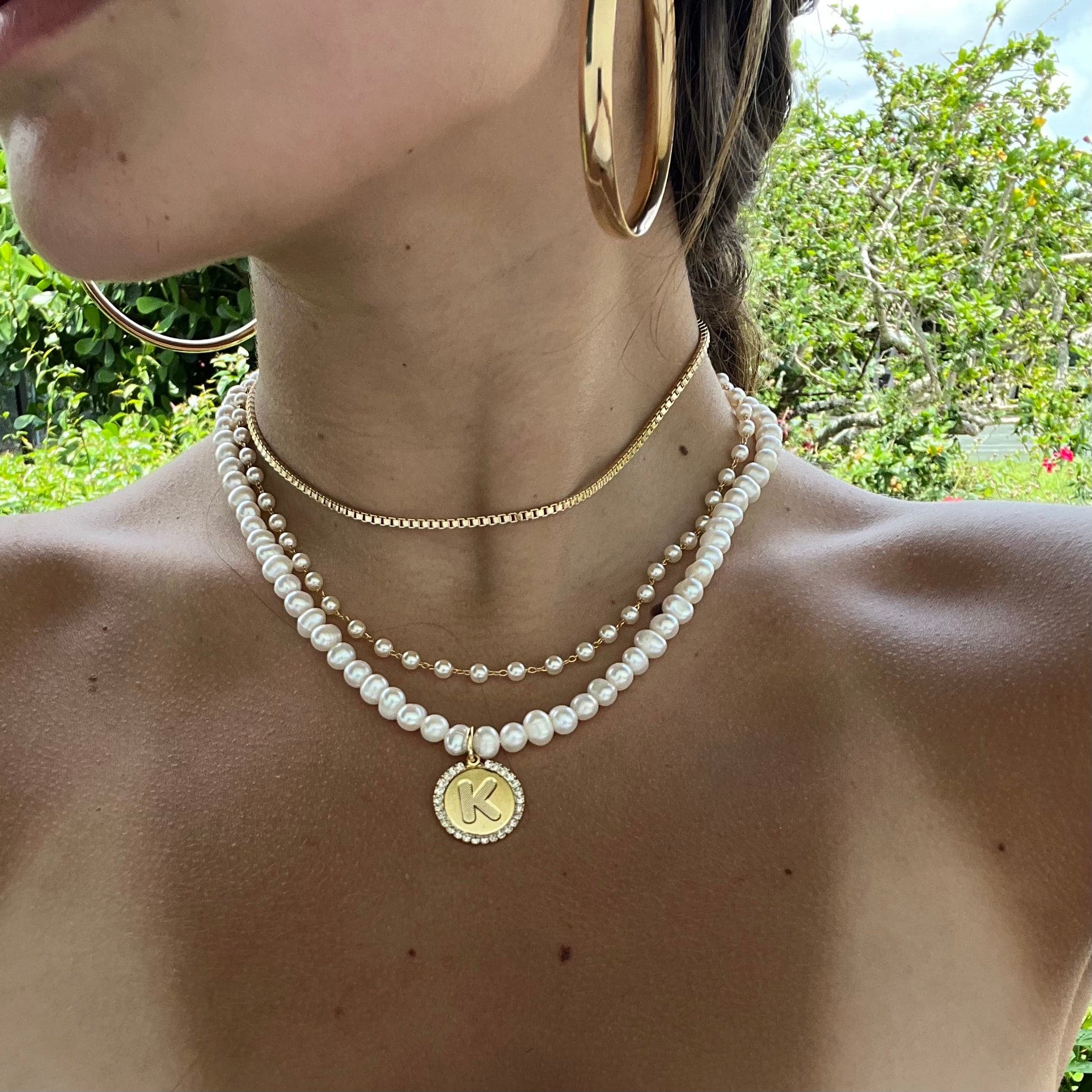 DAINTY PEARL NECKLACE