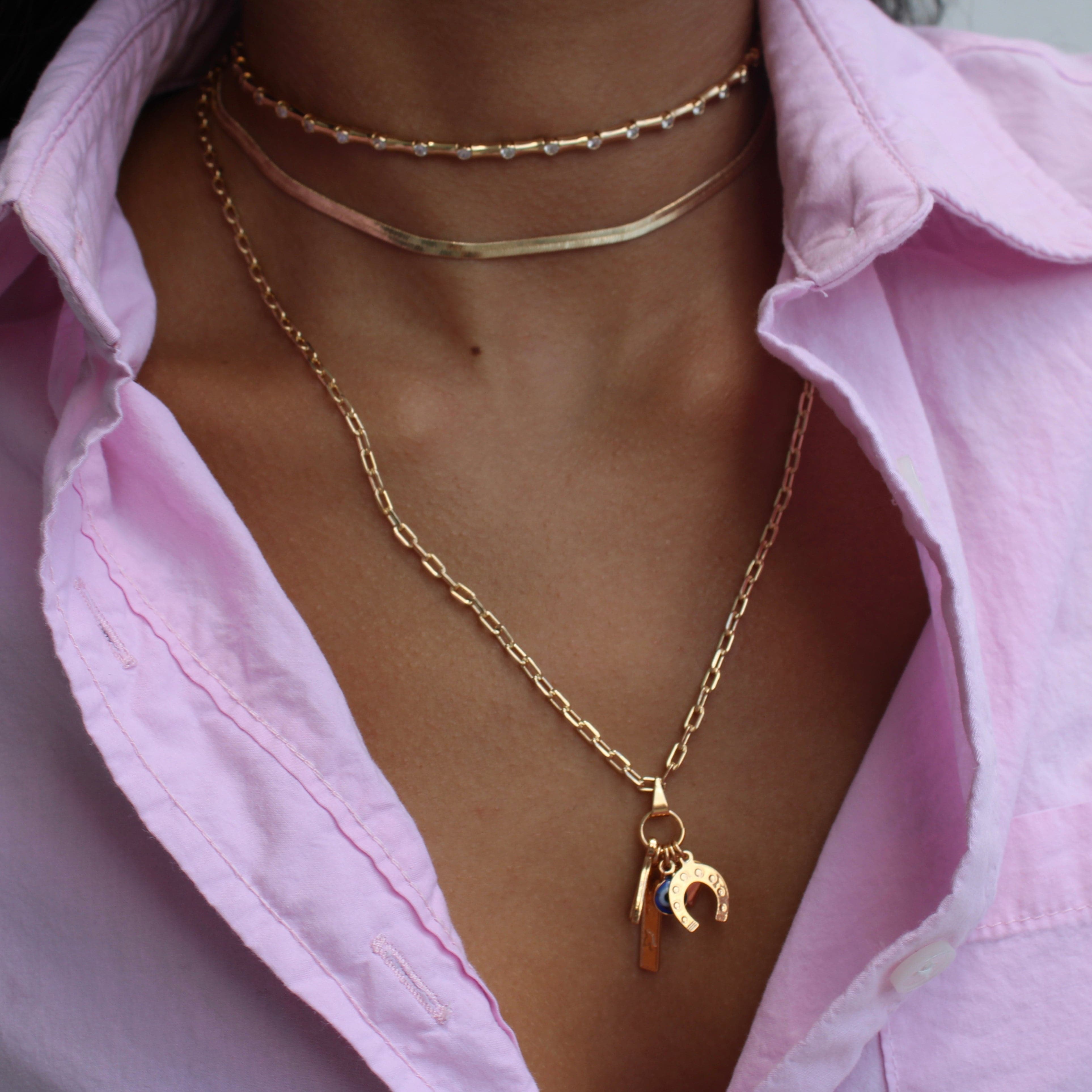 LUCKY CHARMS NECKLACE