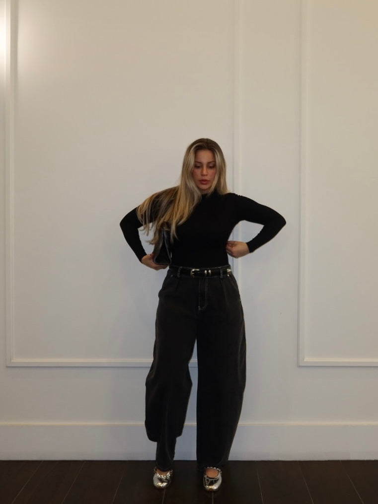 Cotton Barrel Pant