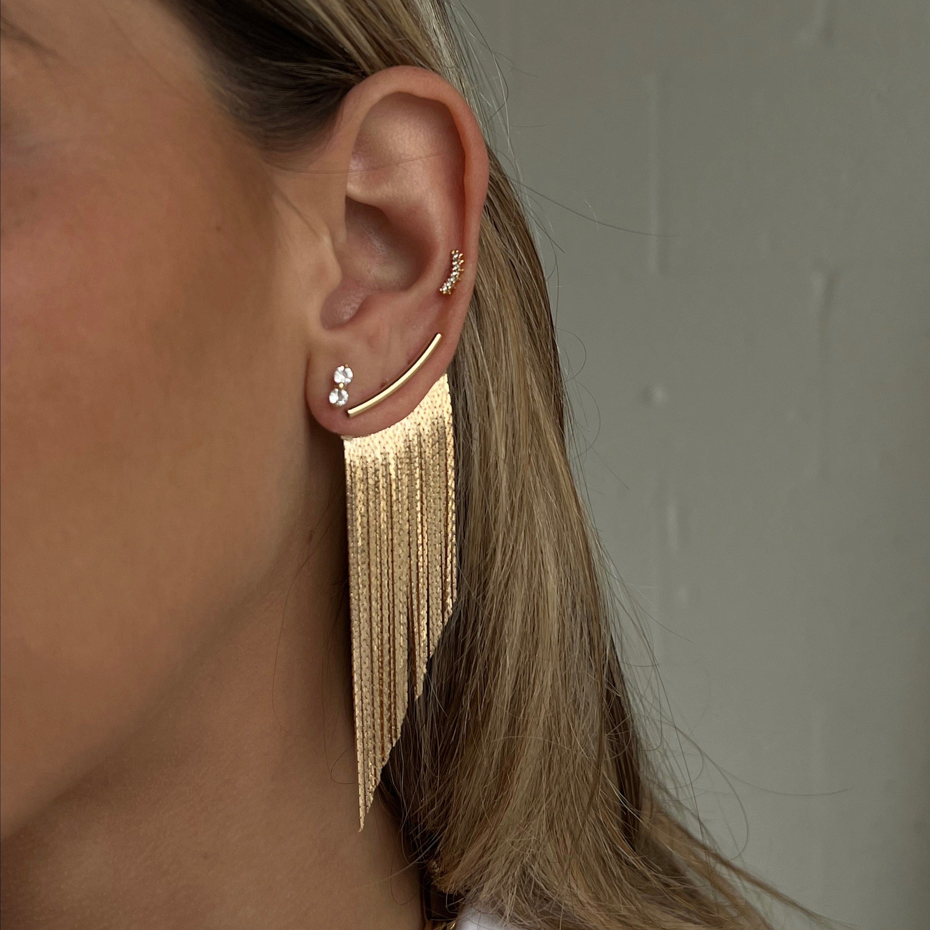 LONG SAMARA EARRINGS