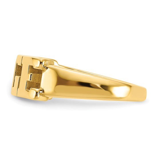 14K KUSTOM NAME RING