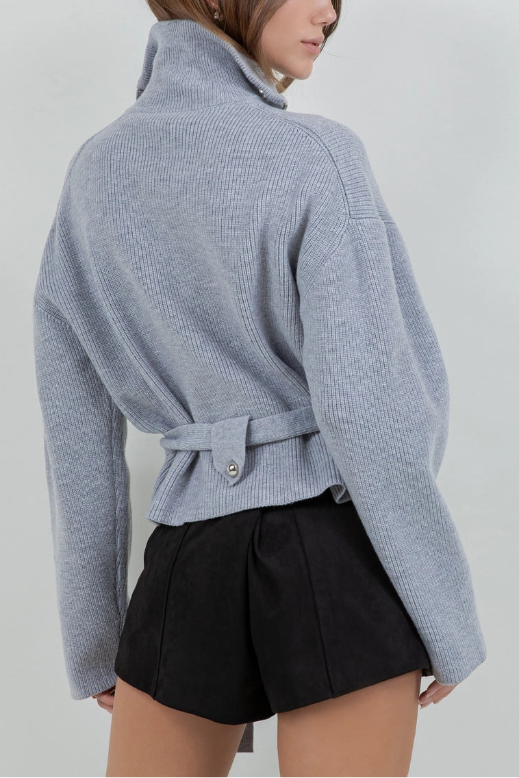 SCULPTED KNIT JACKET