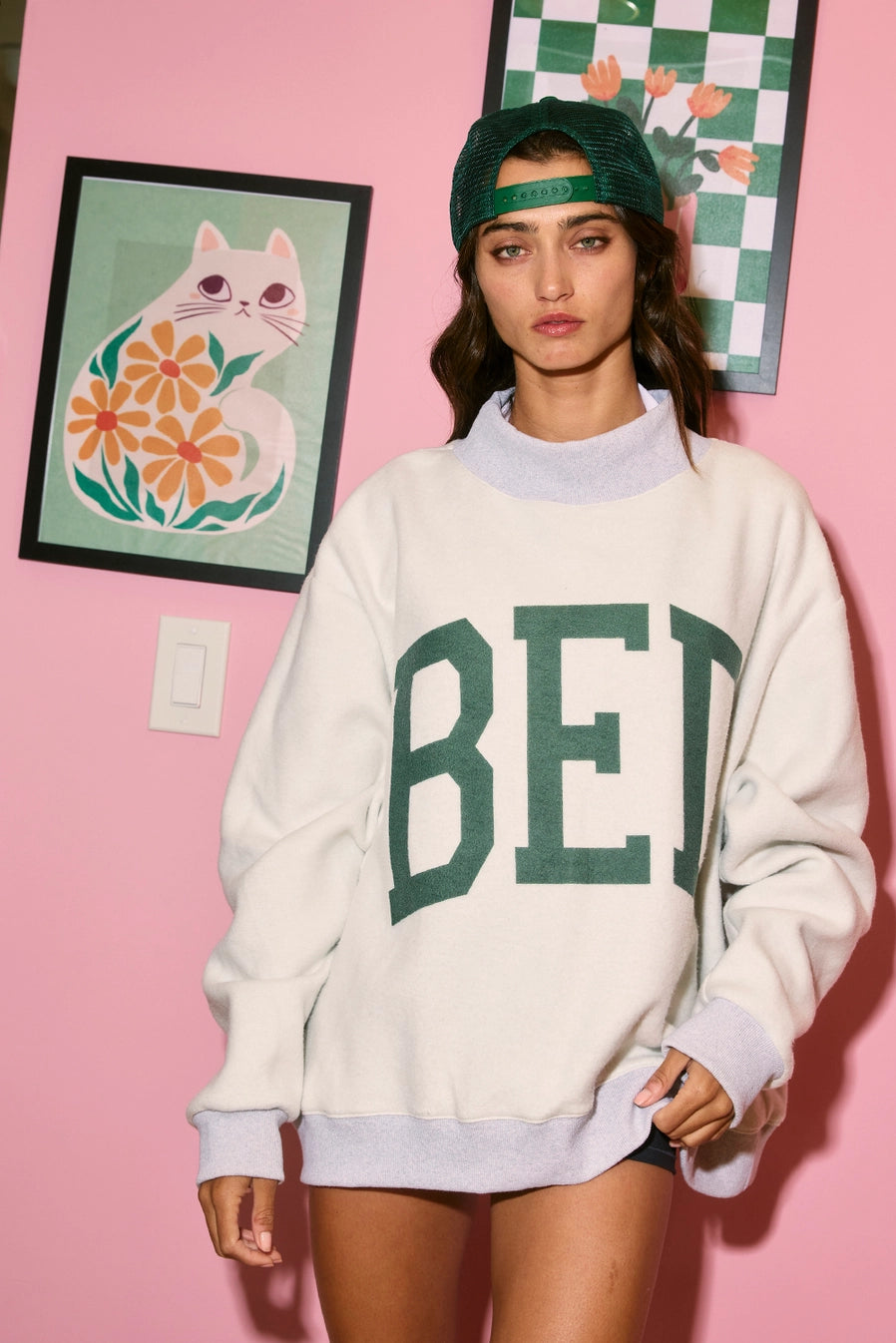 Gym & Bed Reversible Mockneck