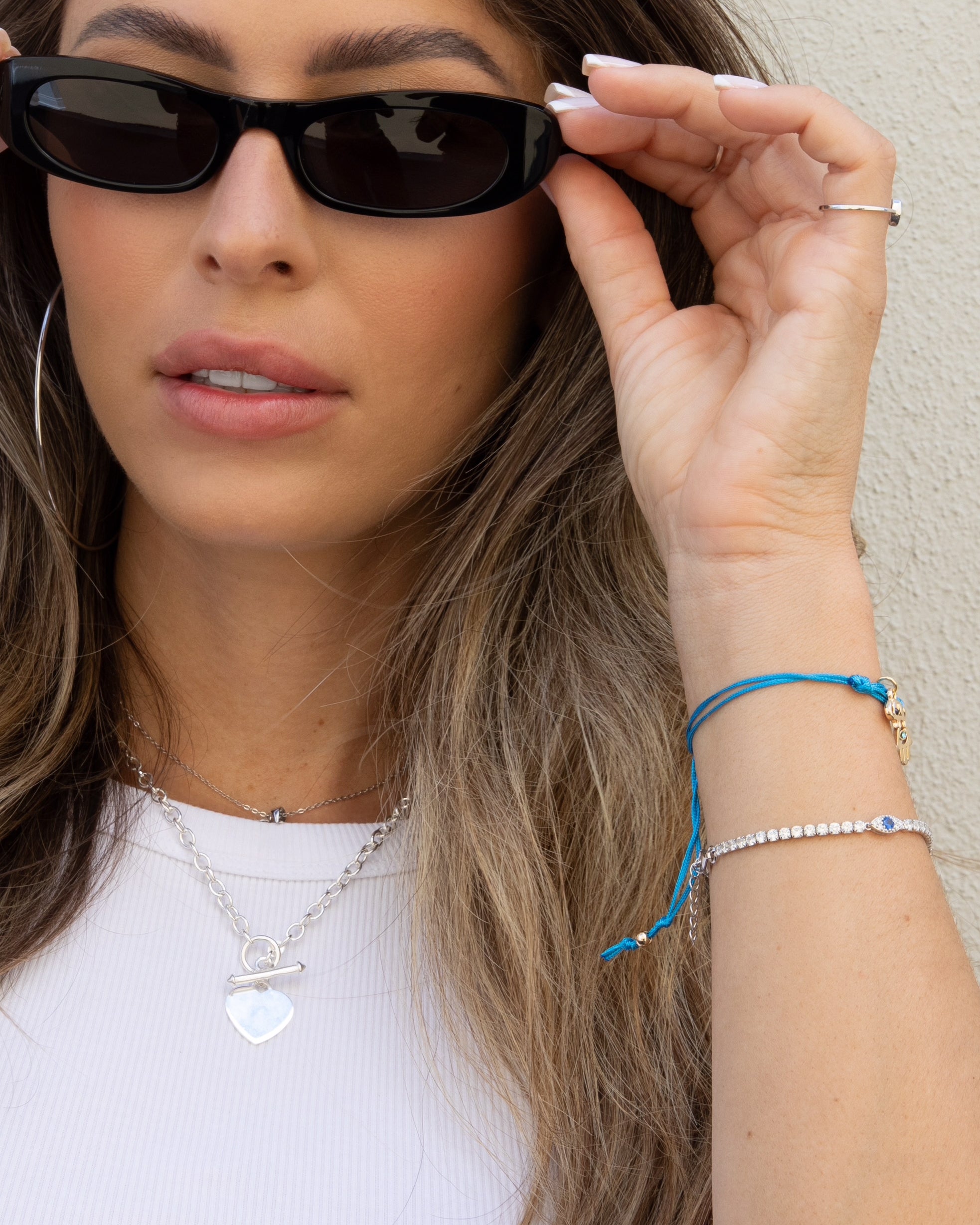 SILVER LINING HOOPS