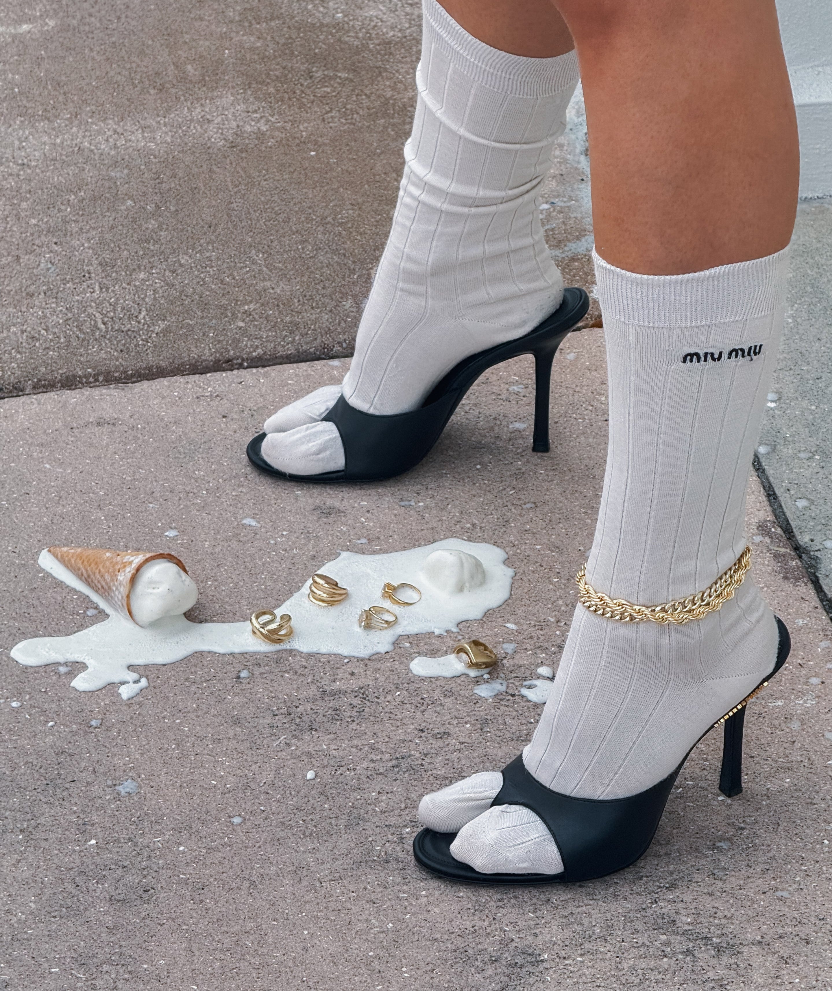 GOLDEN HOUR ANKLET