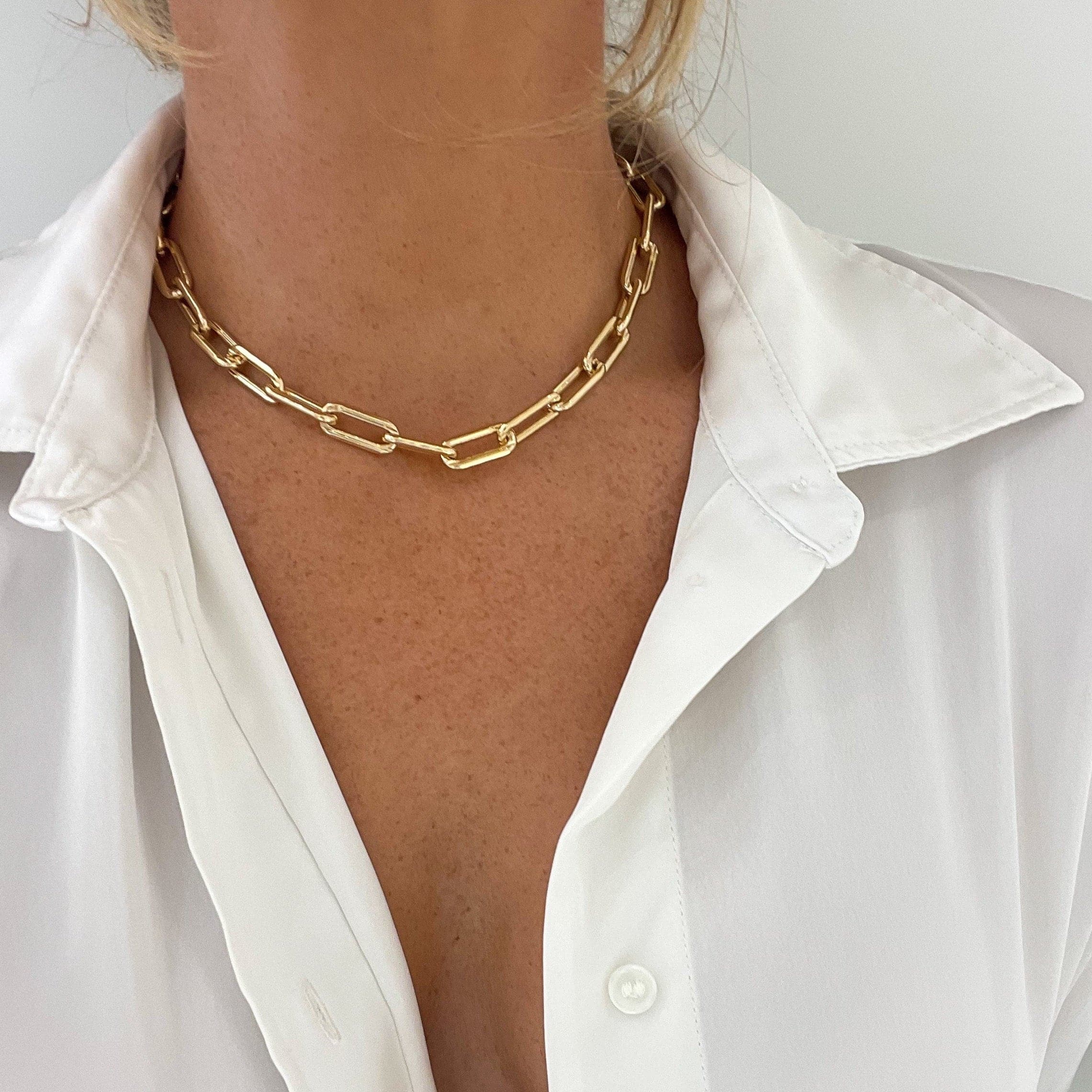 Statement Klip Necklace - Kasa Karly