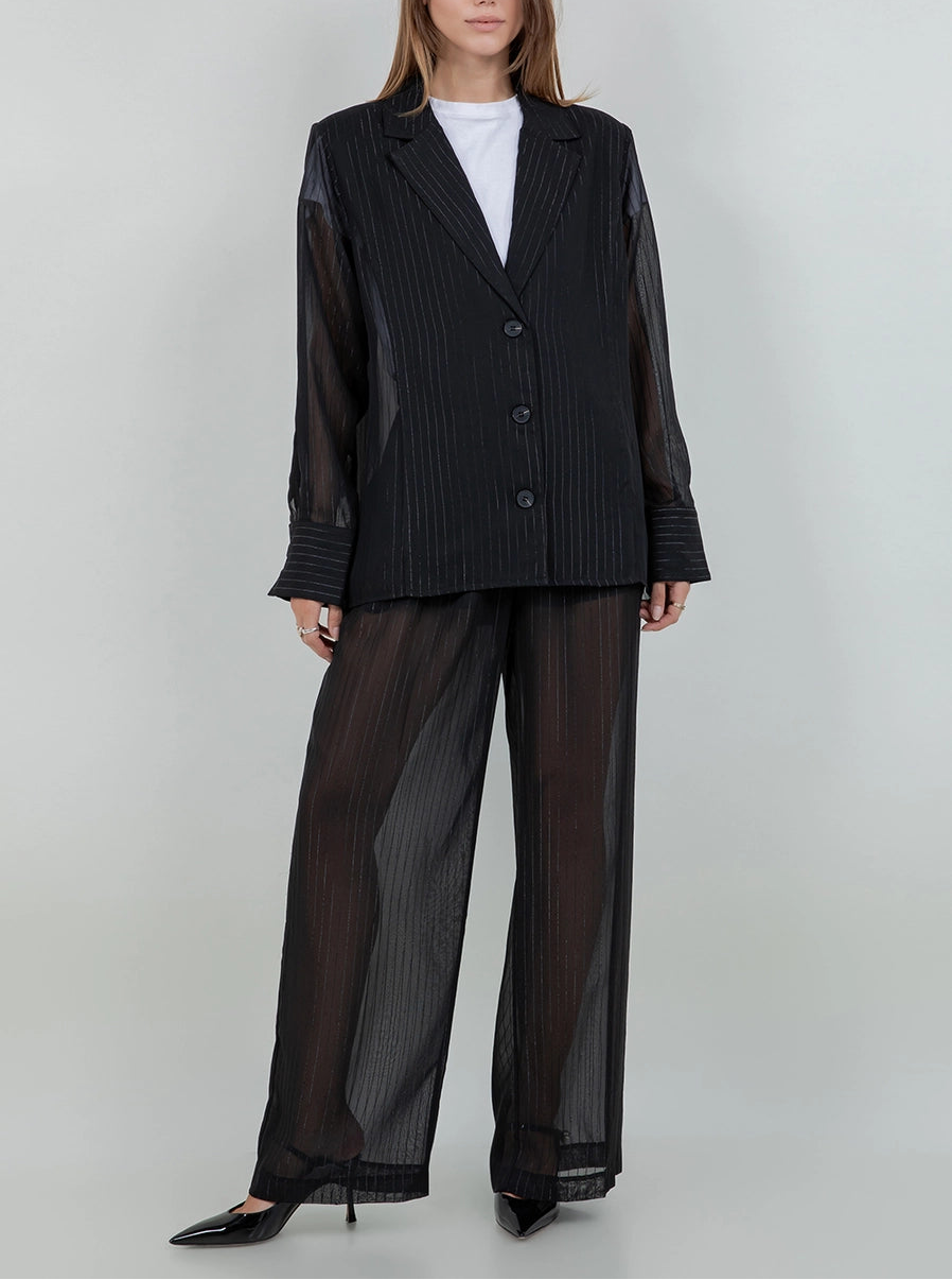 Mesh Tailored Trousers