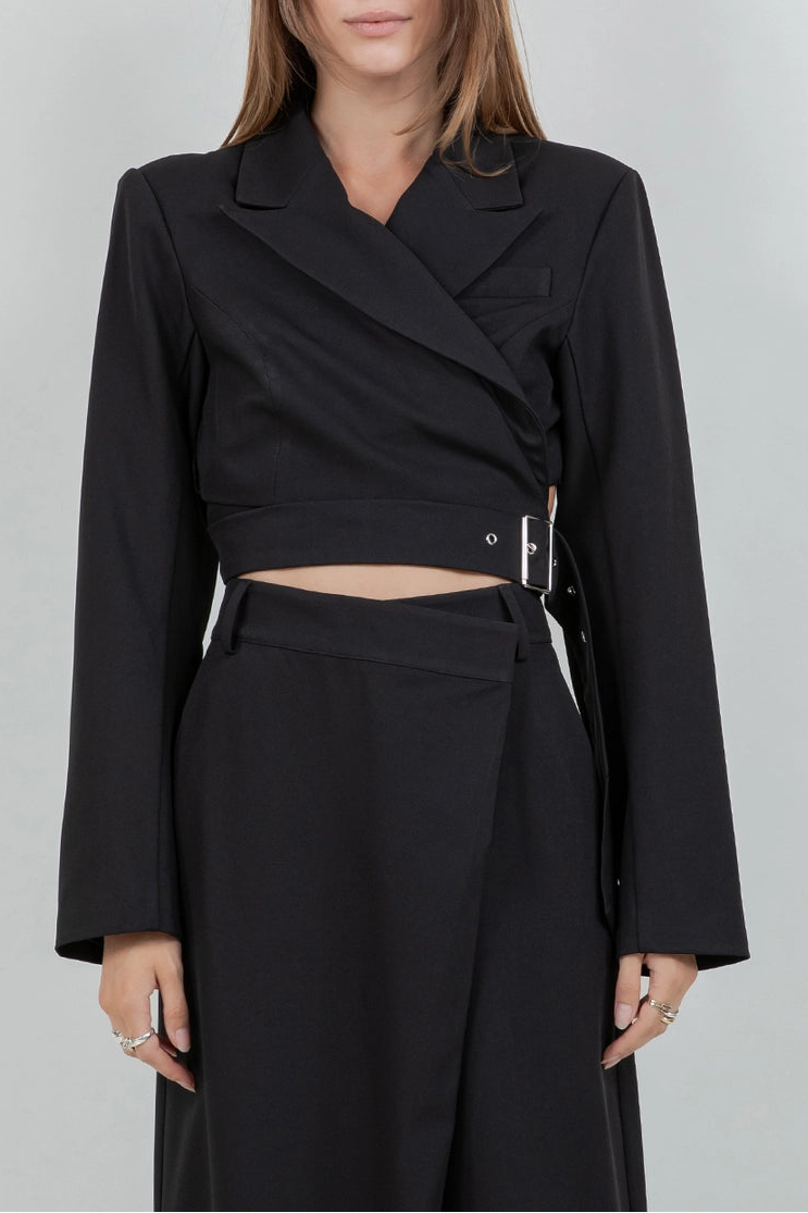 THE KROPPED STRUCTURED BLAZER