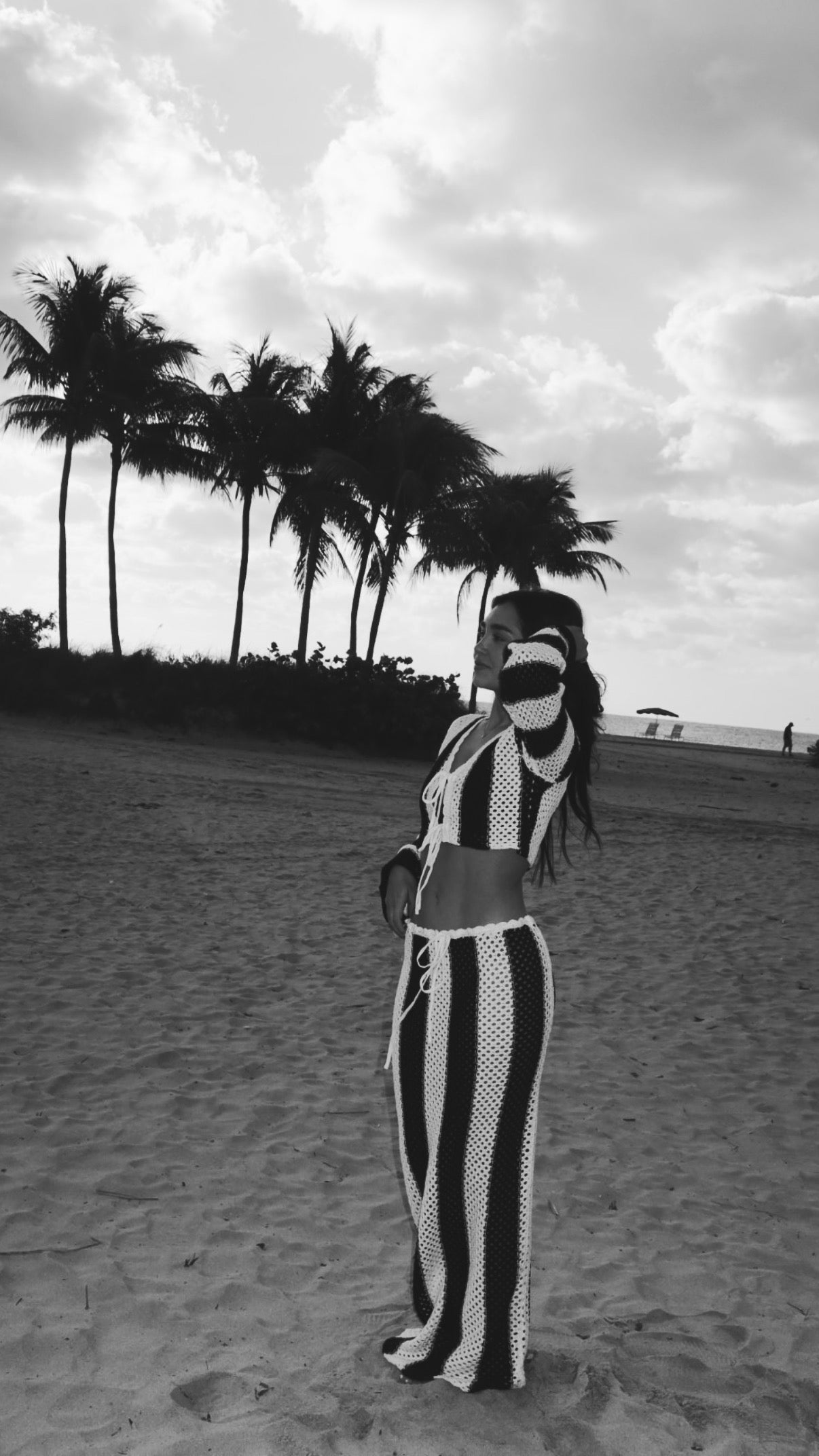 Stripe Crochet Set