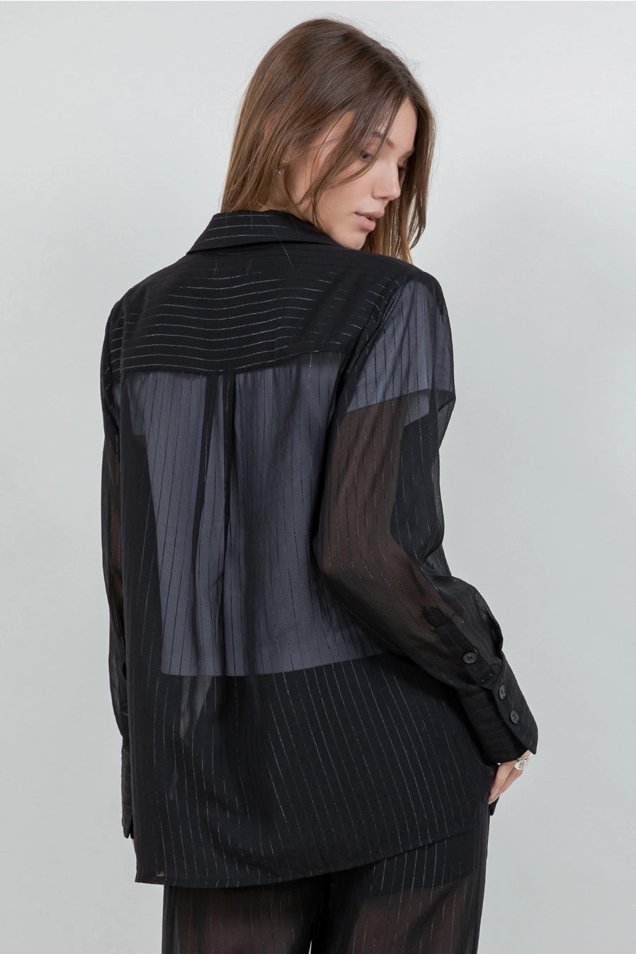 Mesh Tailored Blazer