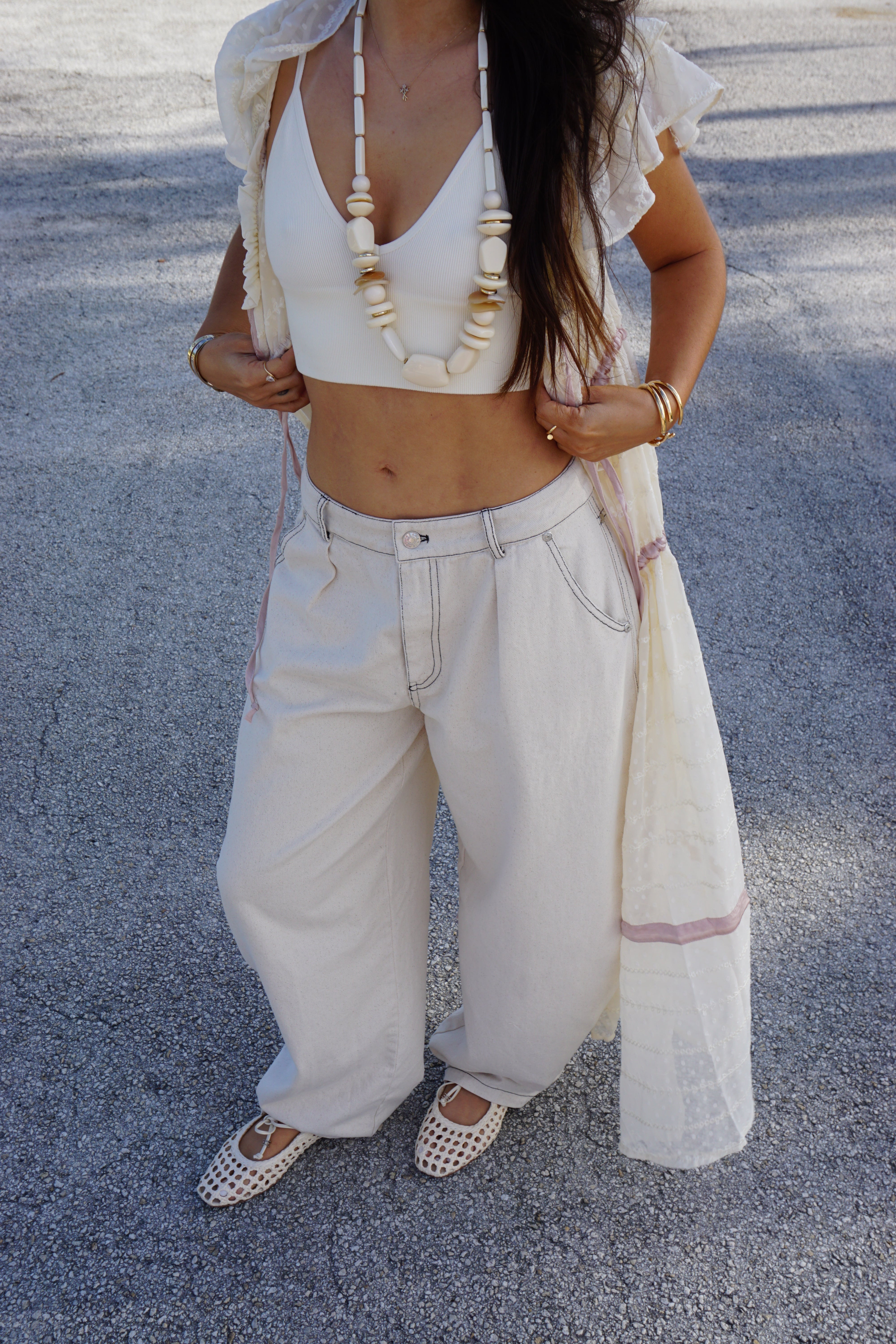 Baby Doll Tie Top