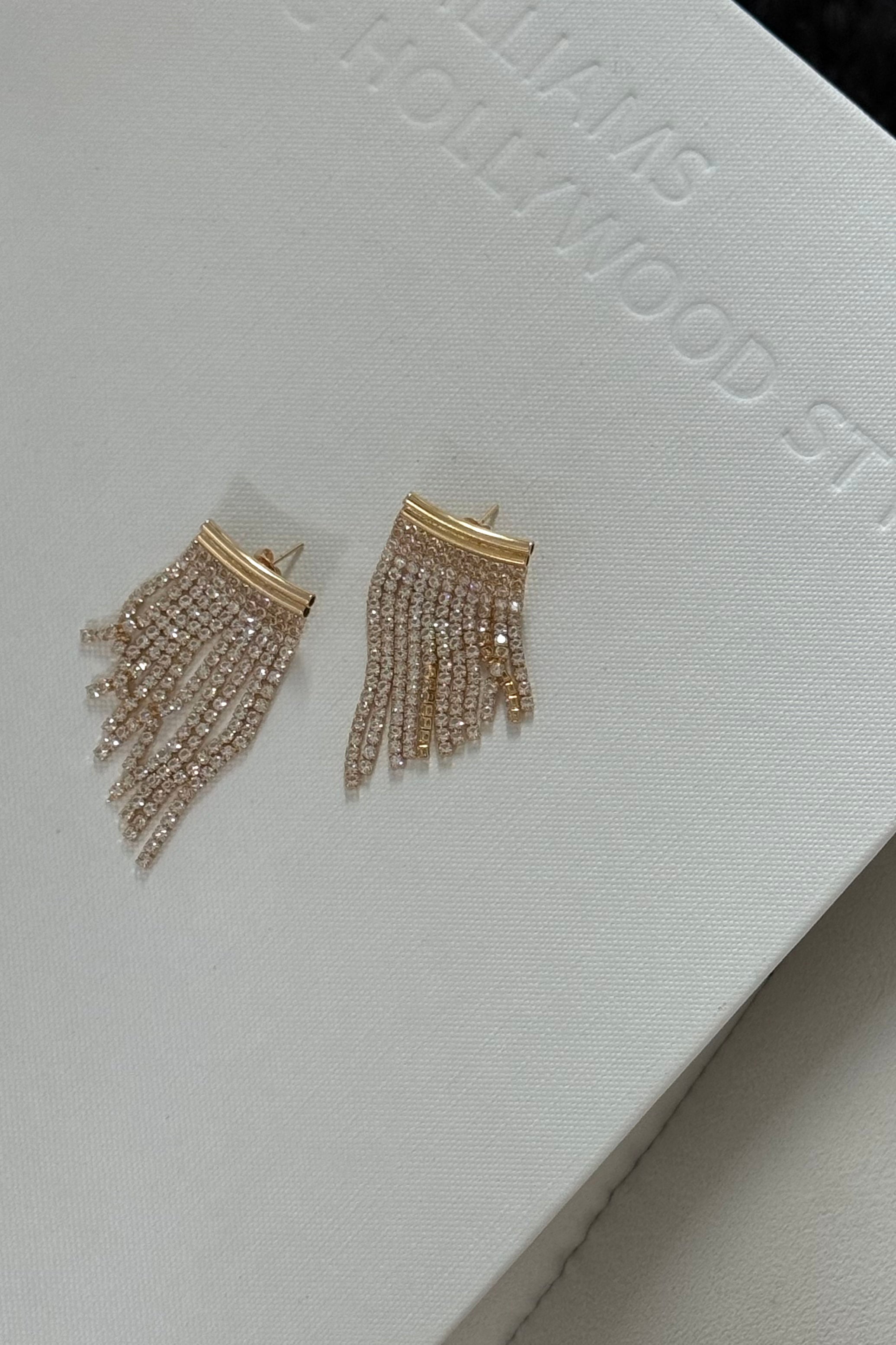 CHAMPAGNE SAMARA EARRINGS