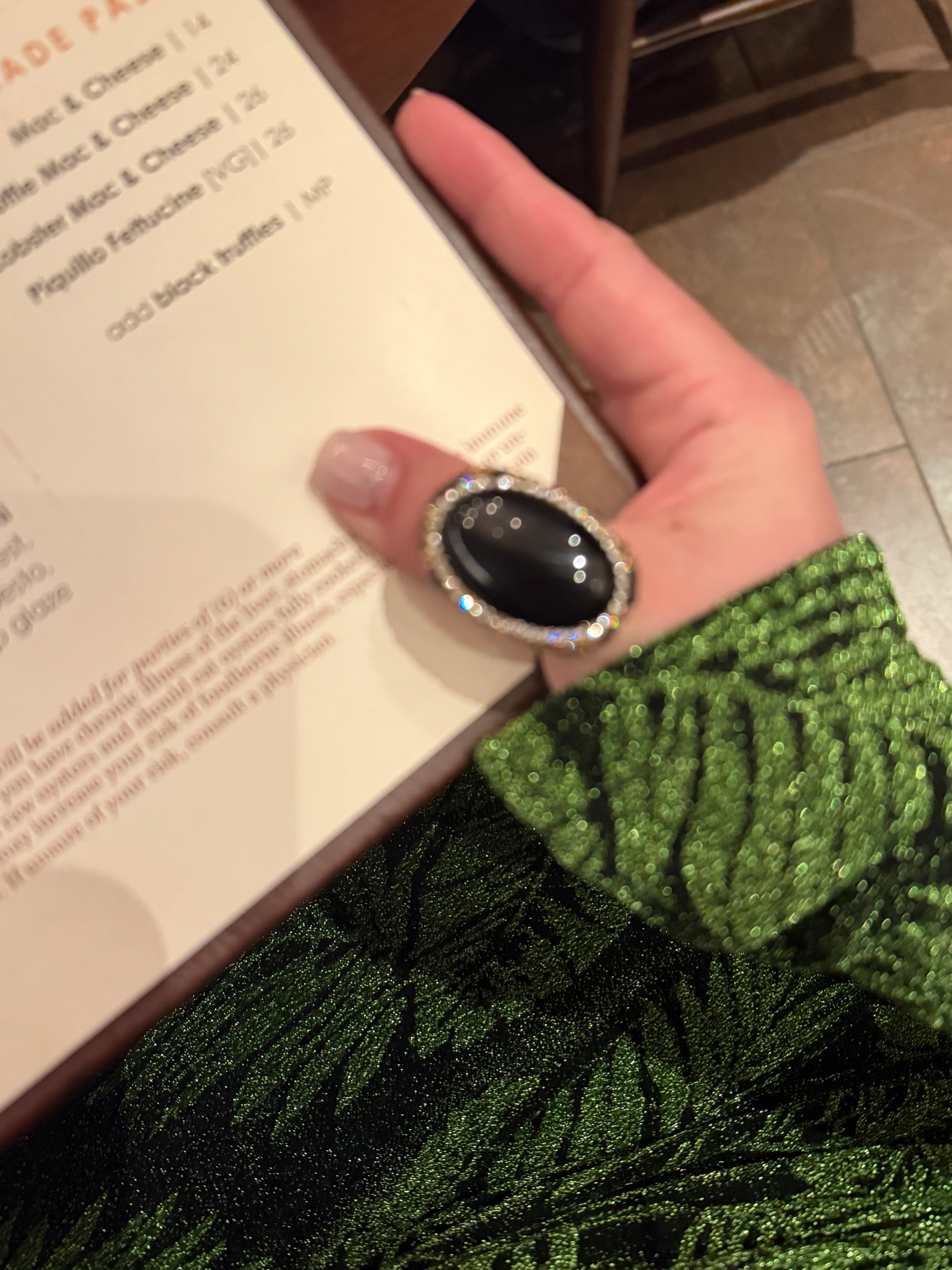 MIDNIGHT MARA RING