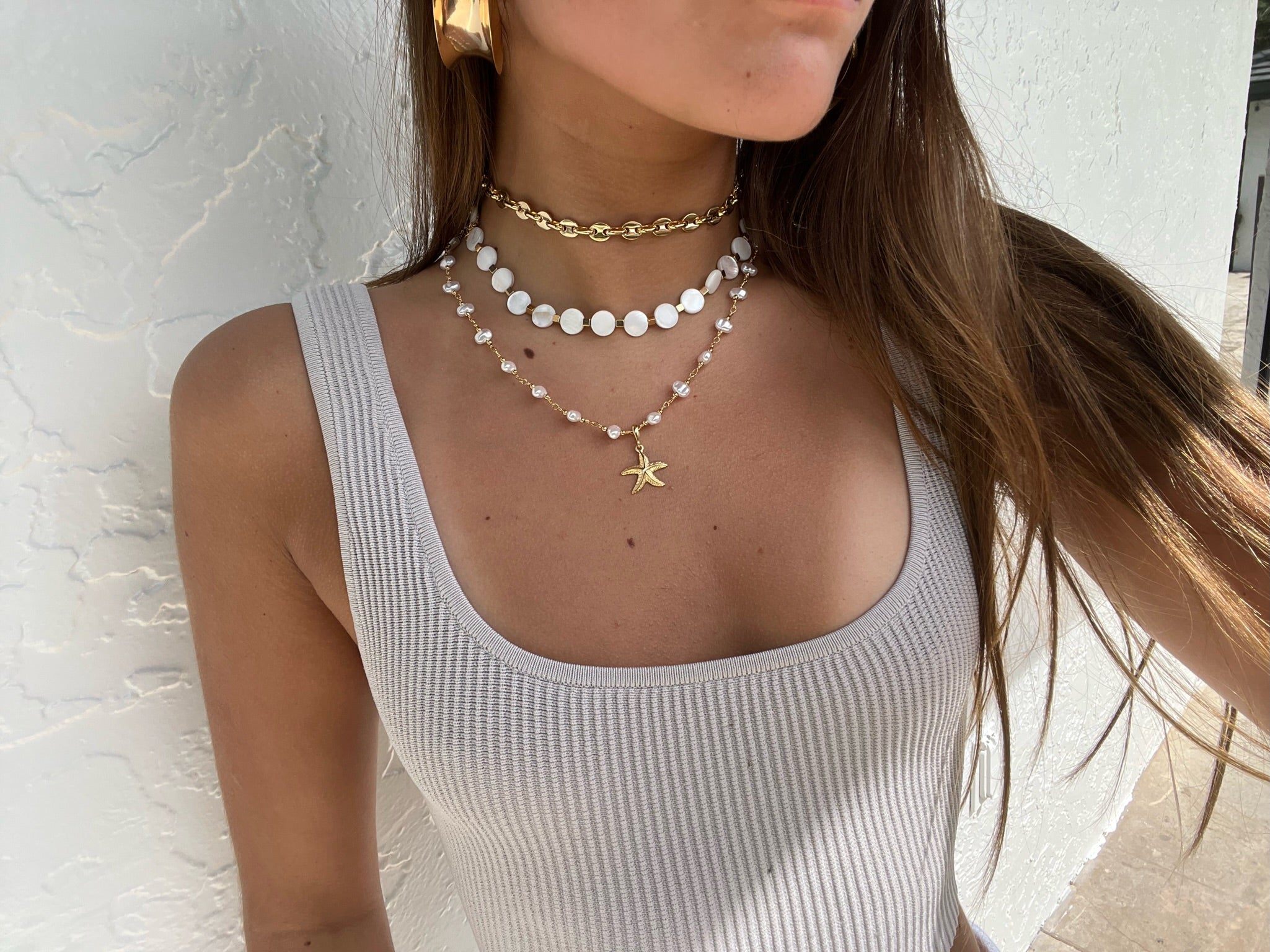 Mykonos Muse Necklace Set