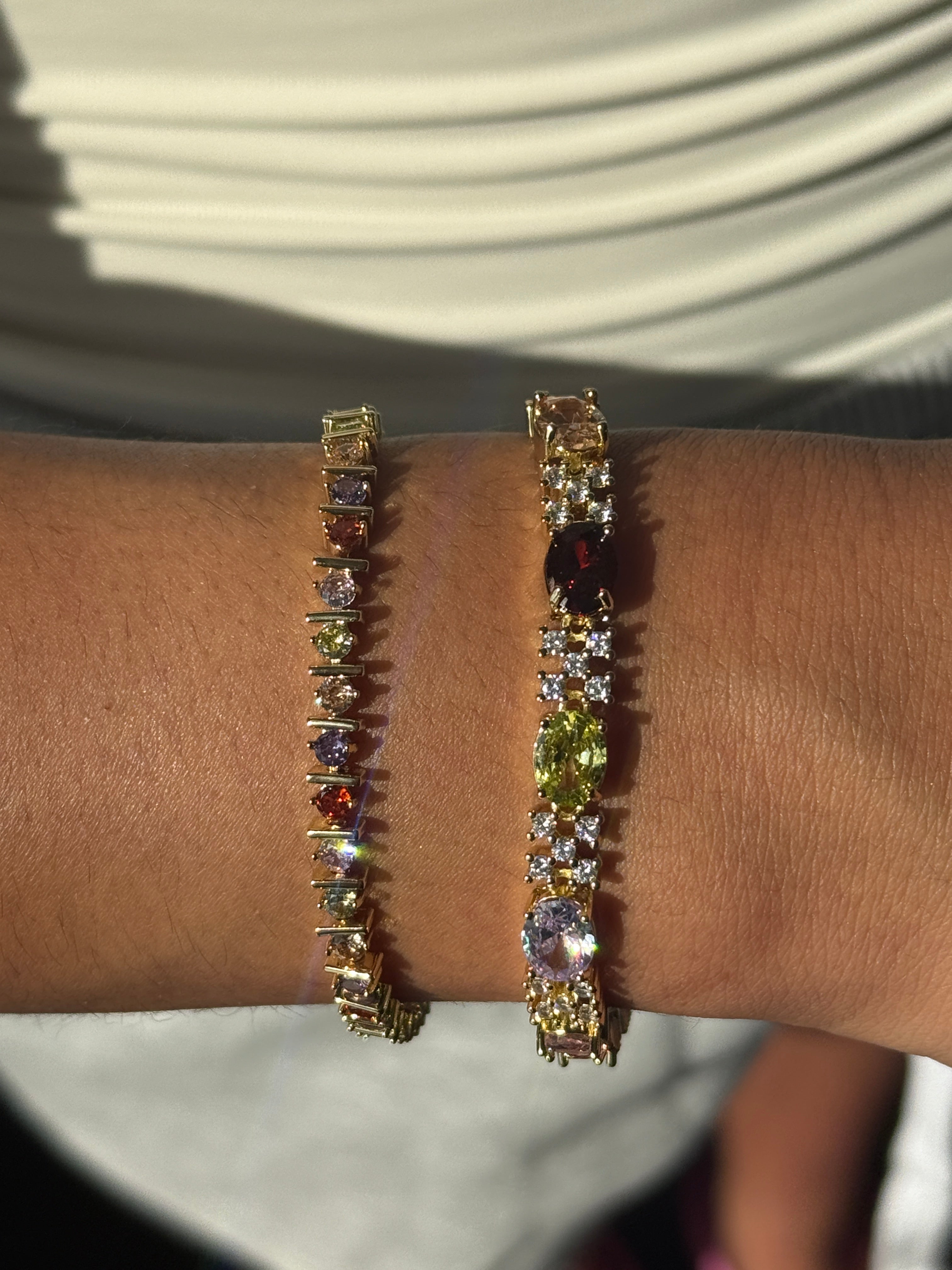 Seductive Sapphires Tennis Bracelet