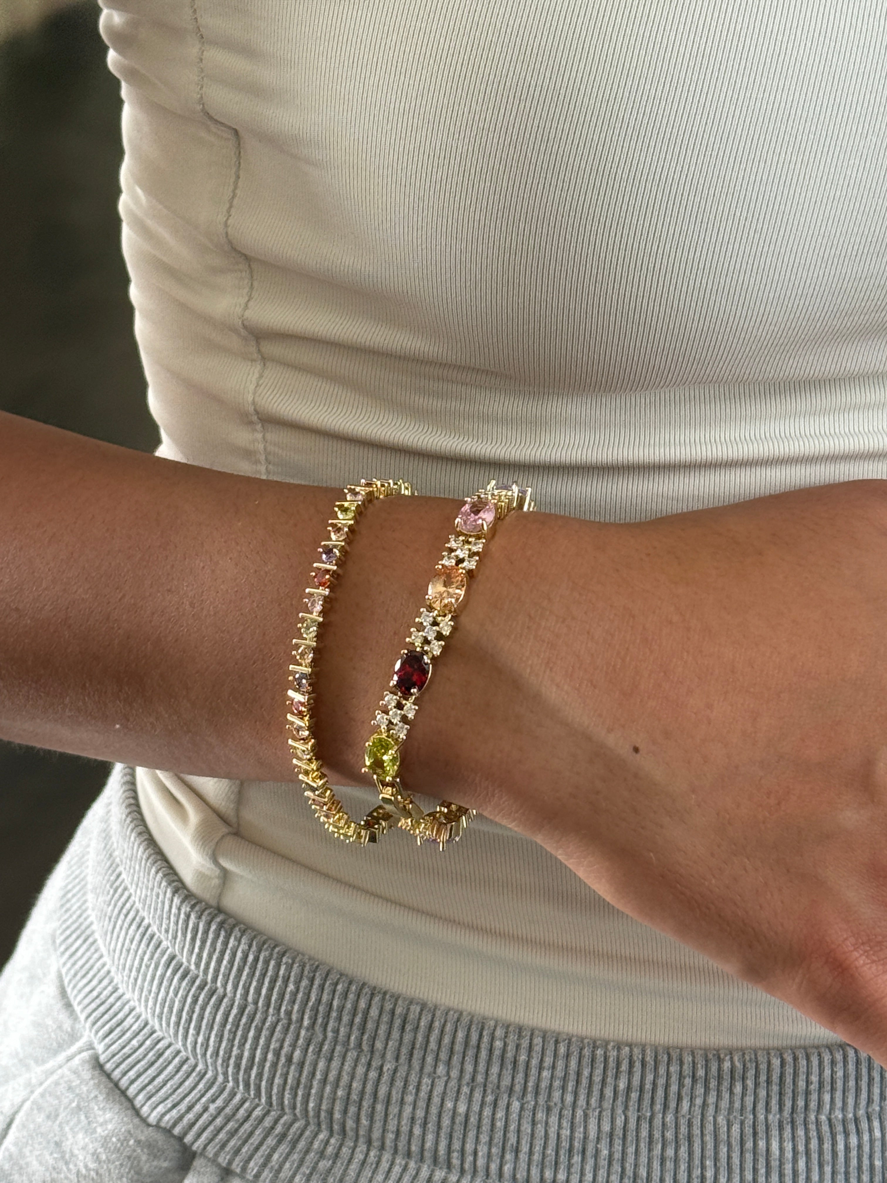Seductive Sapphires Tennis Bracelet