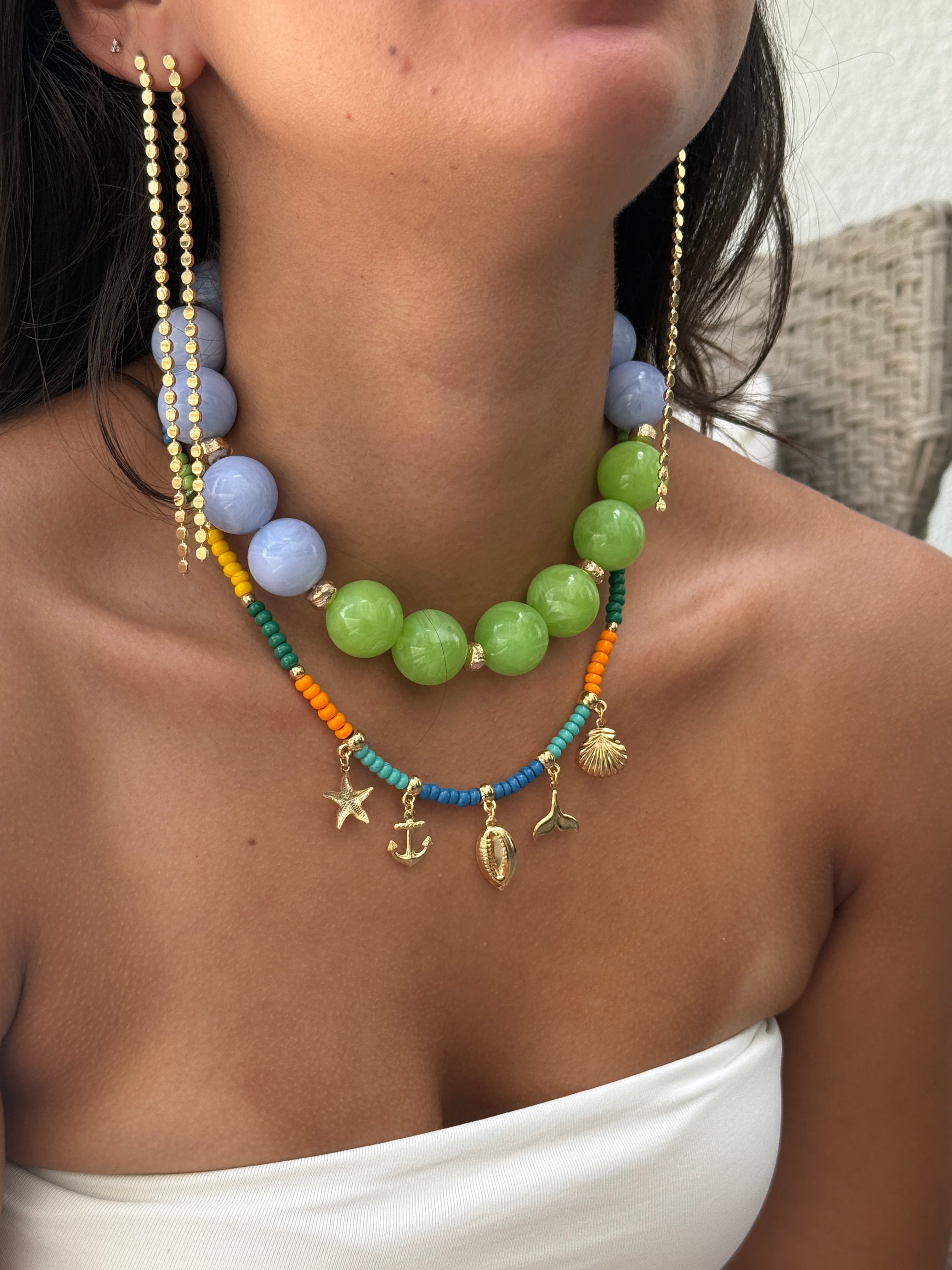 Ocean Charm Necklace
